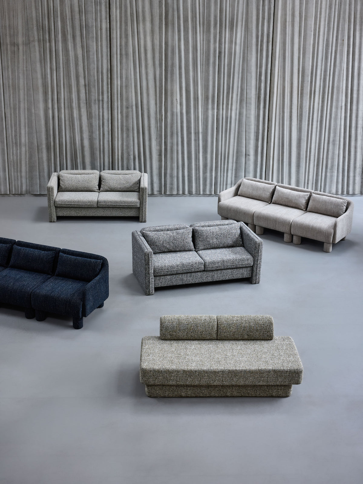Elegance sofa mørkeblå