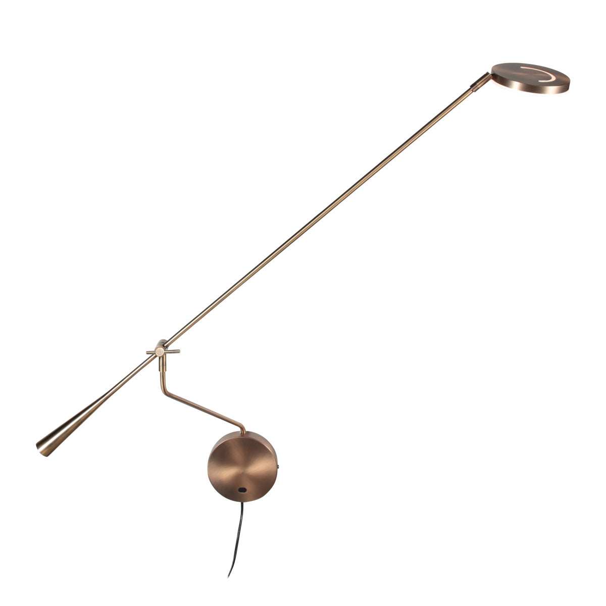 Soleil 2 4387BR Væglampe med svingarm i bronze