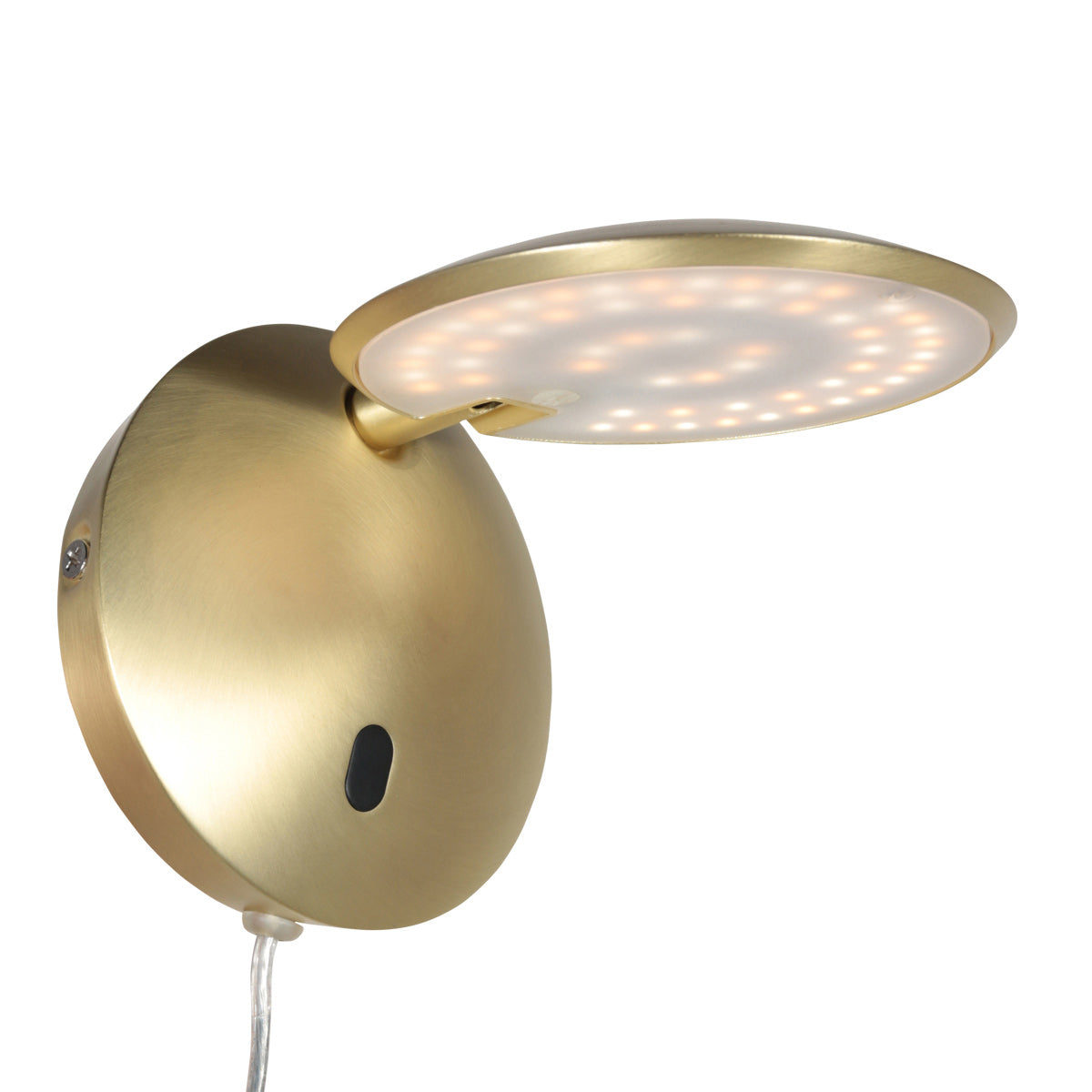 Messing væglampe Zenith 2 4396ME justerbar LED design