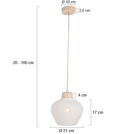 Travino 4598CR pendellampe – lin og travertin i naturlig stil