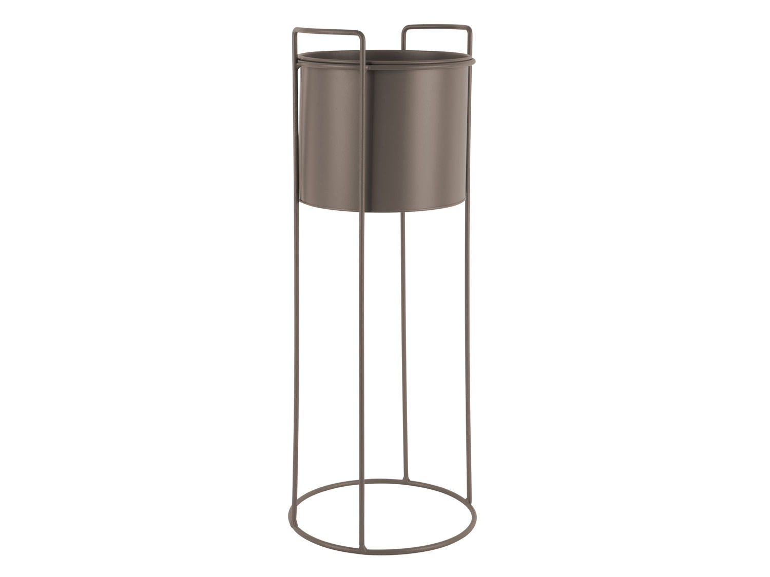PT LIVING Plant pot set Essence round iron moss green