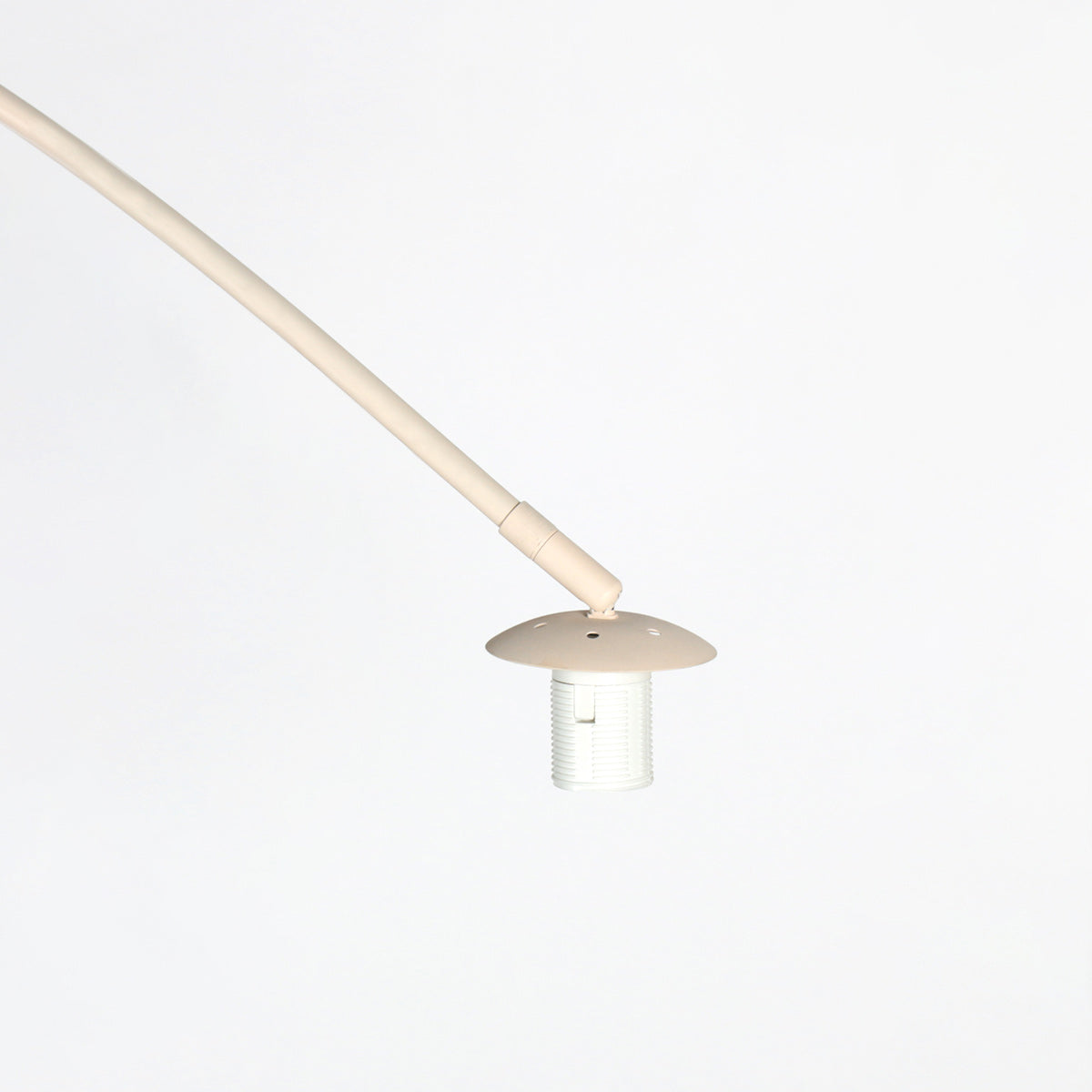 Buelampe Vela Lino 4678CR creme med beige-creme tekstilskærm
