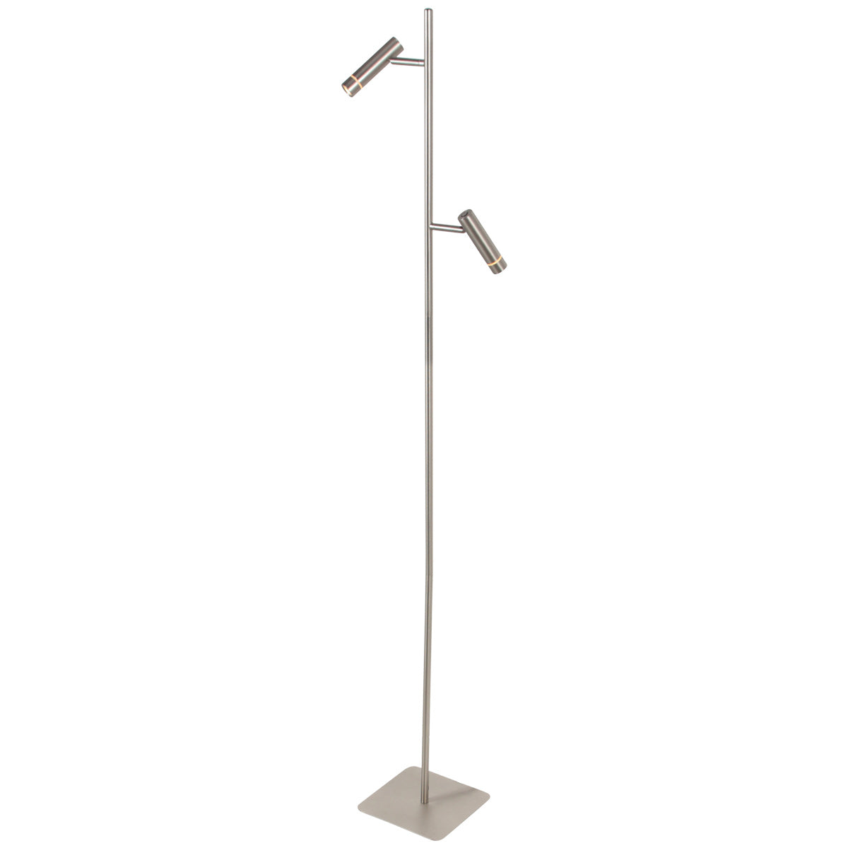 Gulvlampe Volari 4711ST i stål, 2-armet med dim-to-warm LED
