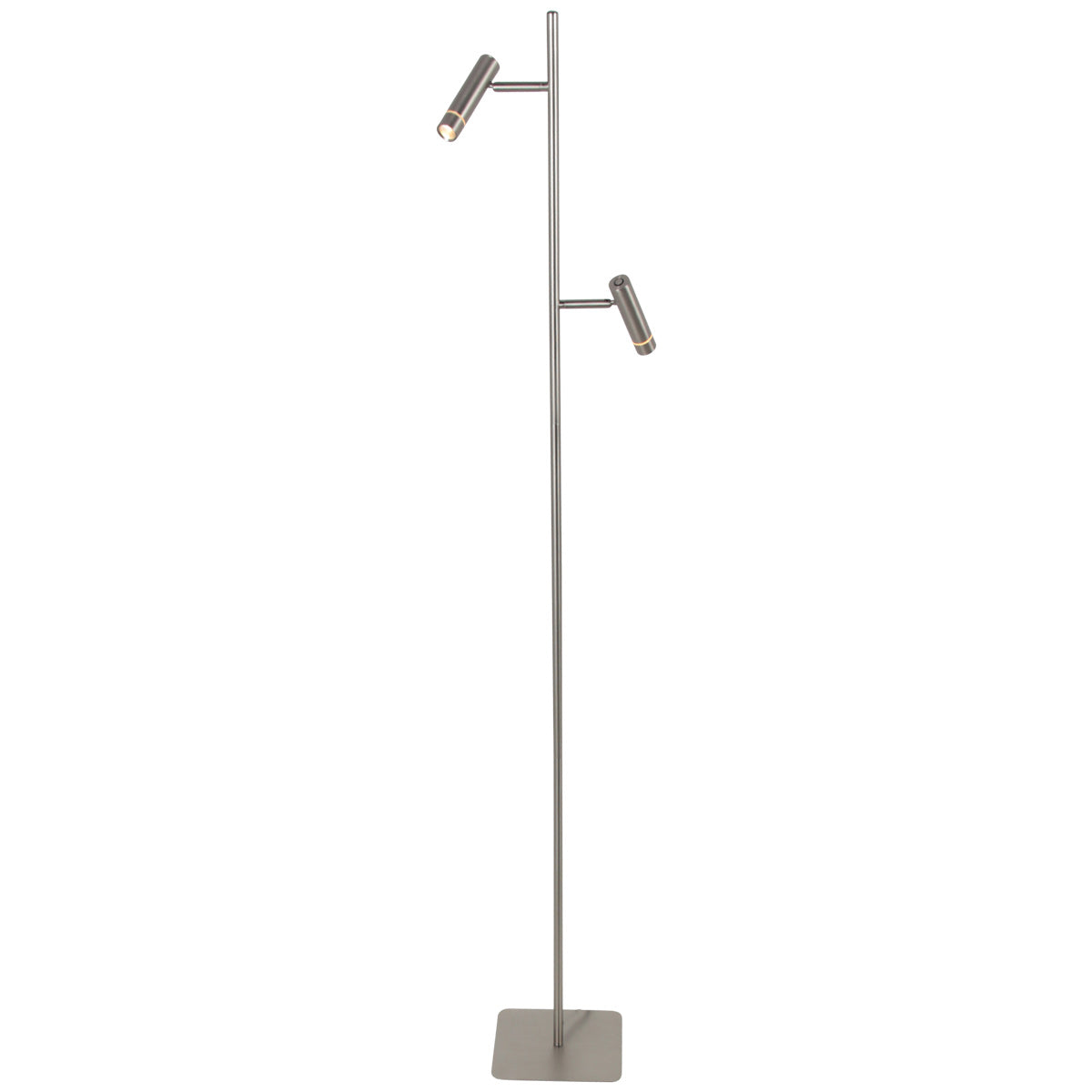 Gulvlampe Volari 4711ST i stål, 2-armet med dim-to-warm LED