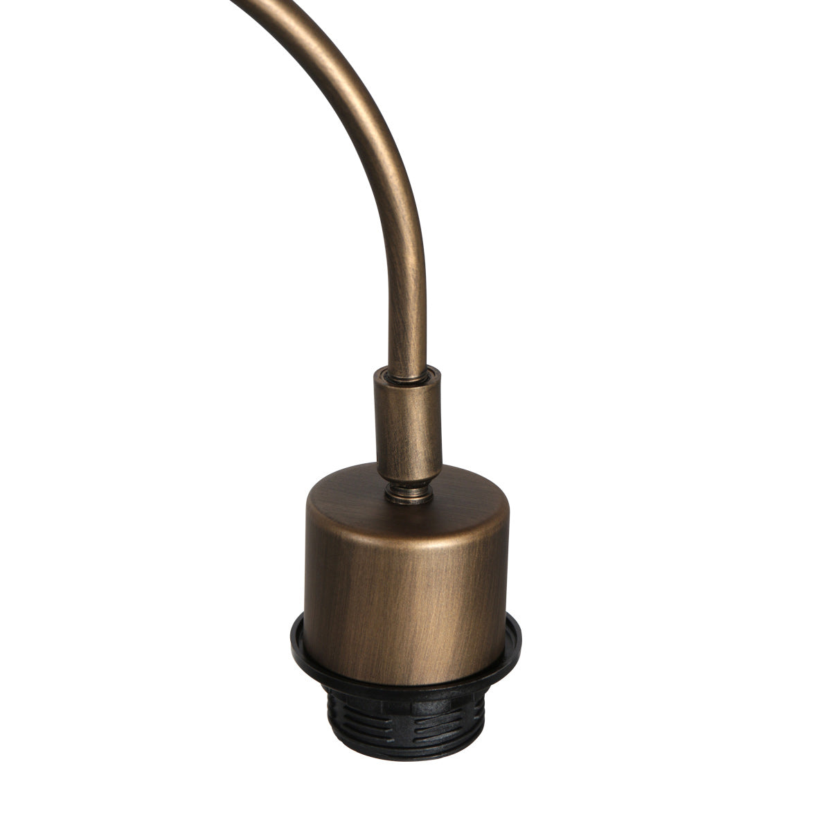 Væglampe Maze Natural 4744BR i bronze med bambusskærm Ø60 cm