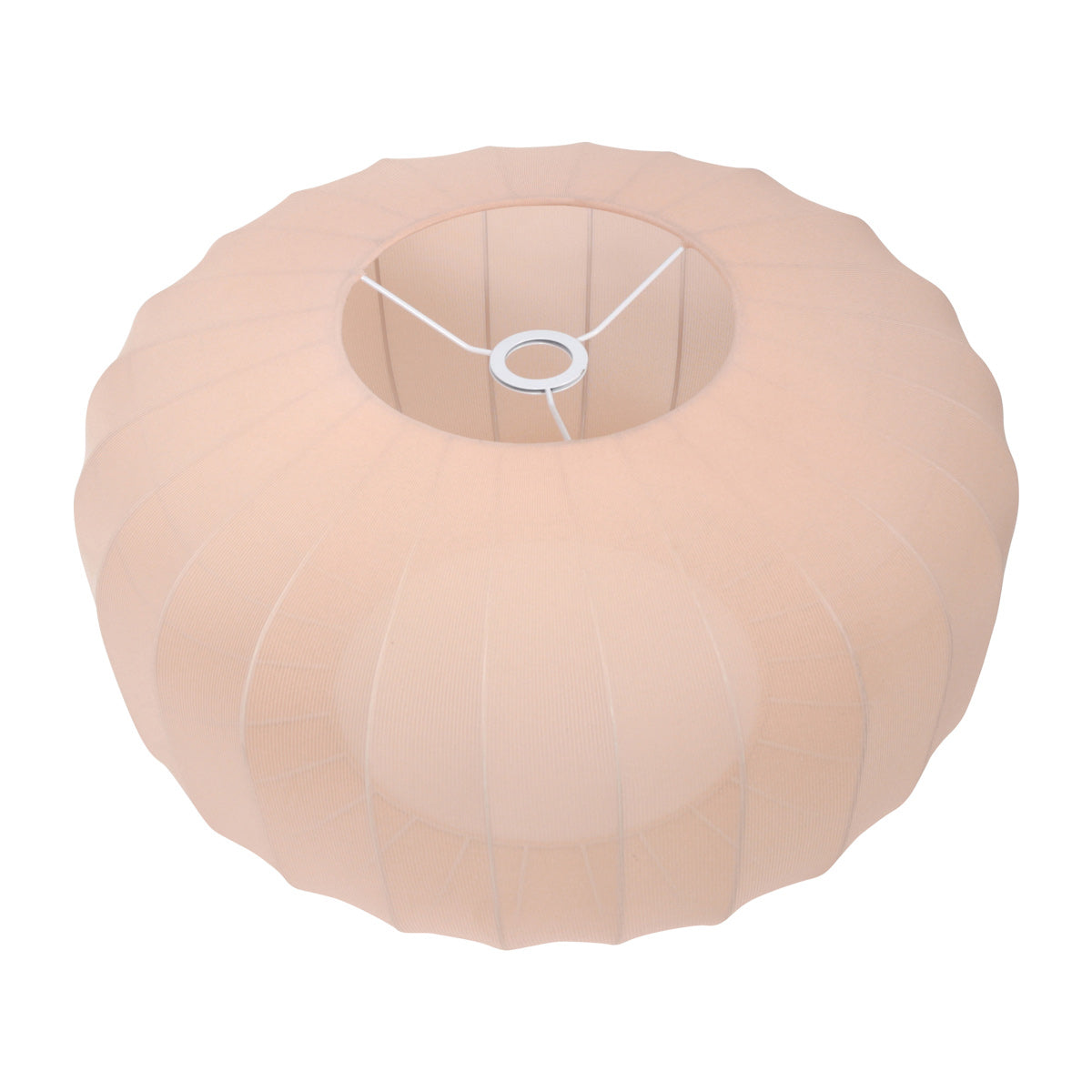 Væglampe Vela Lino 4748BR bronzefarvet med beige-creme tekstilskærm