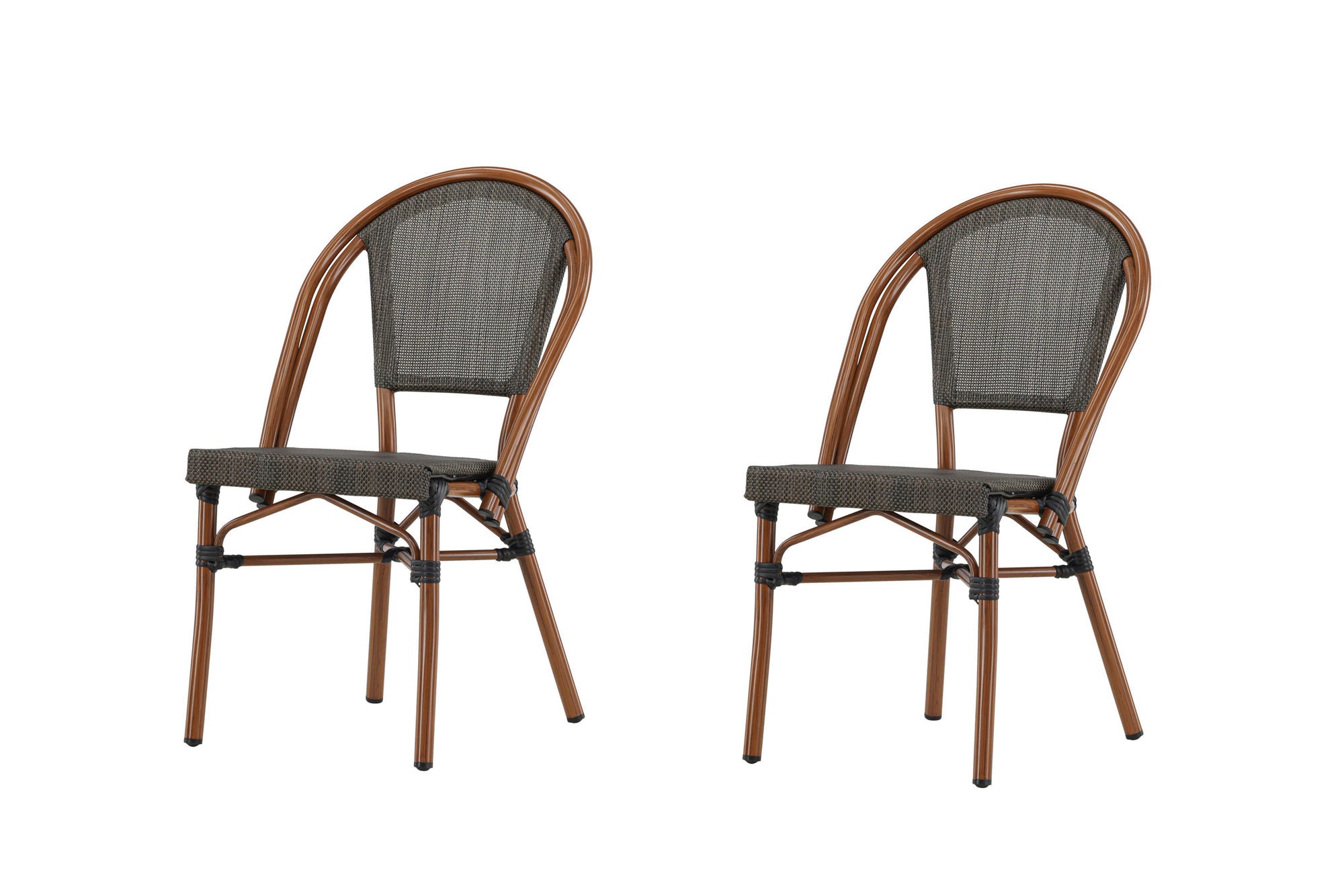 Venture Home Guarda Caféchair 2-pack - Brown/Black