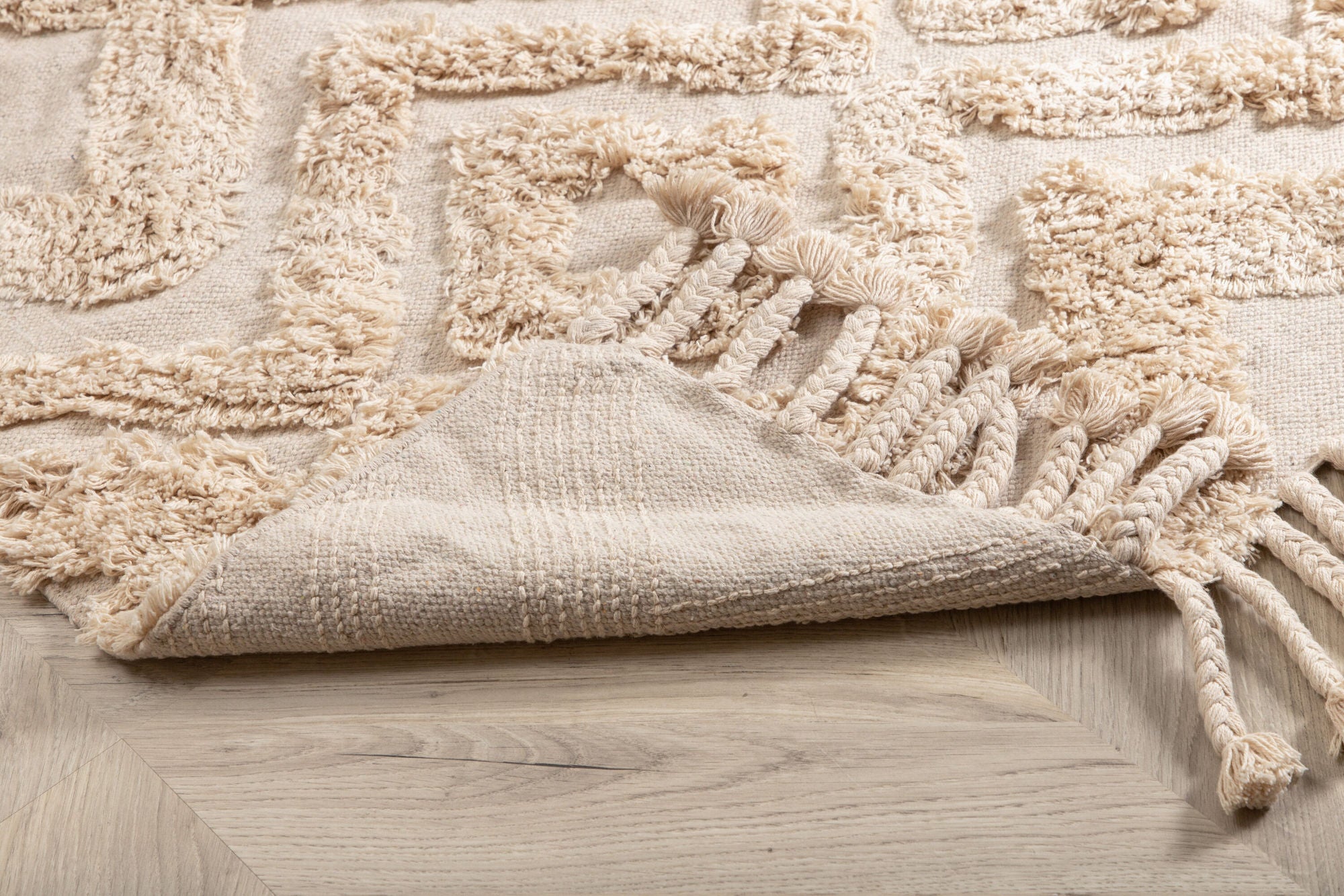 Venture Home Hilma Cotton - 200*300- -Rectangular-Offwhite