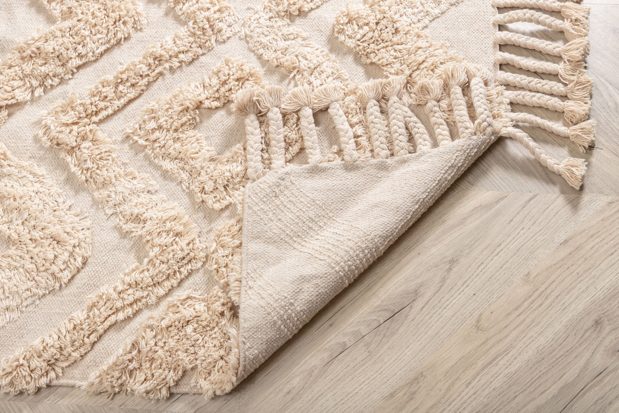 Venture Home Hilma Cotton - 200*300- -Rectangular-Offwhite