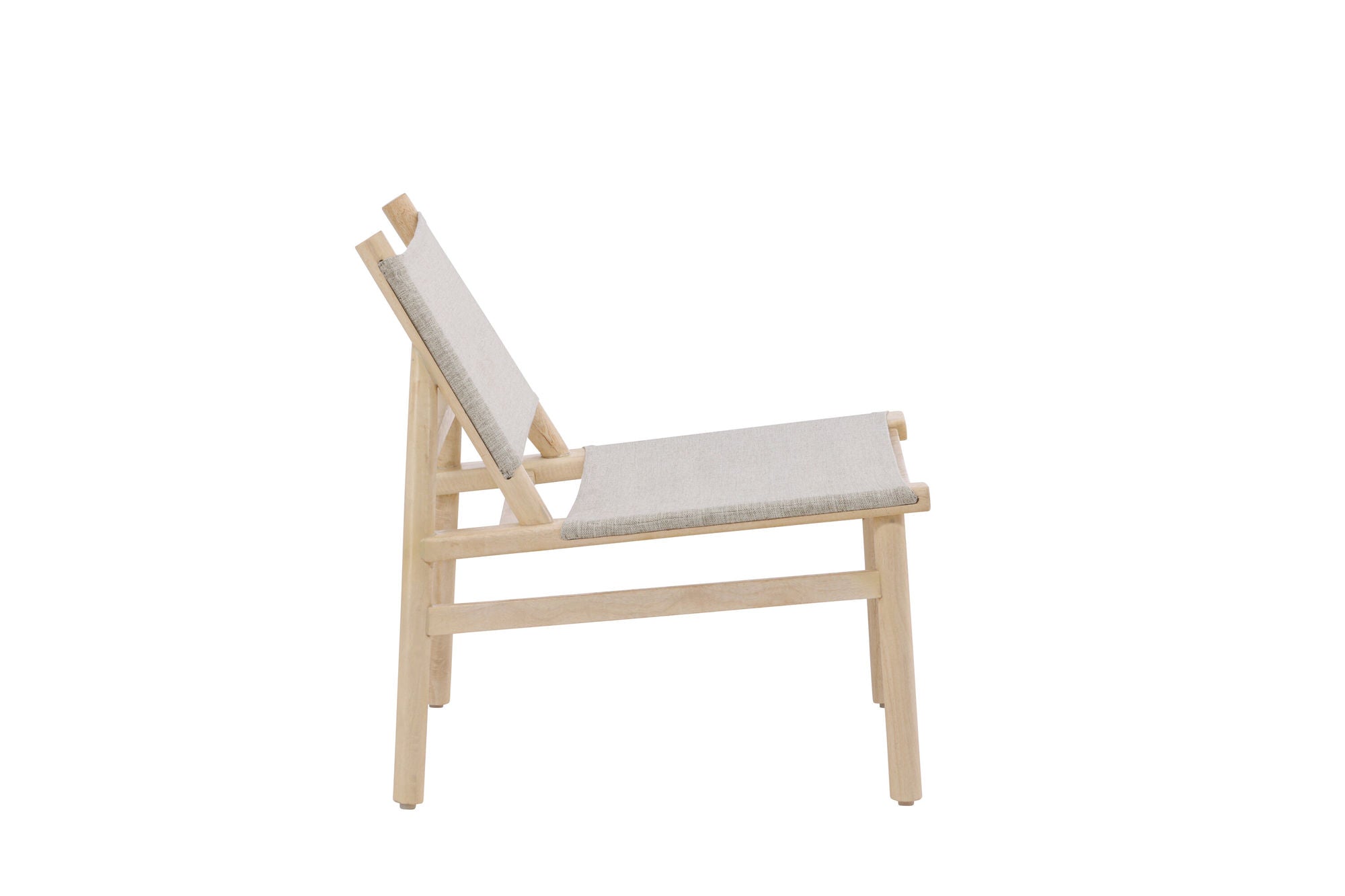 Venture Home Millo Lounge stol - Nature/Grey
