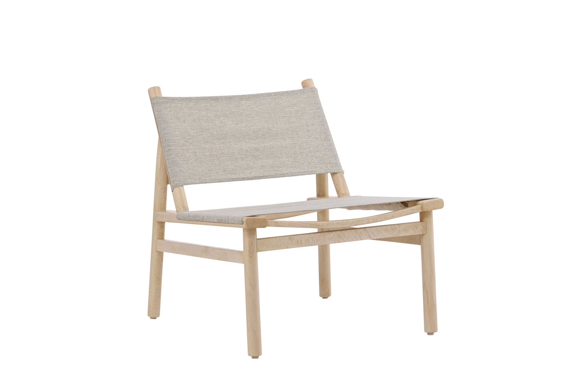 Venture Home Millo Lounge stol - Nature/Grey
