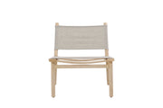 Venture Home Millo Lounge stol - Nature/Grey