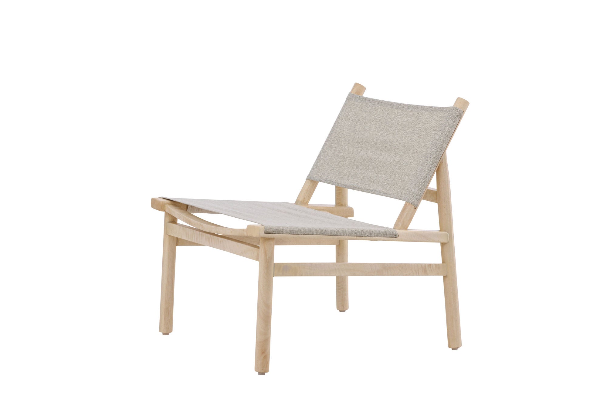 Venture Home Millo Lounge stol - Nature/Grey