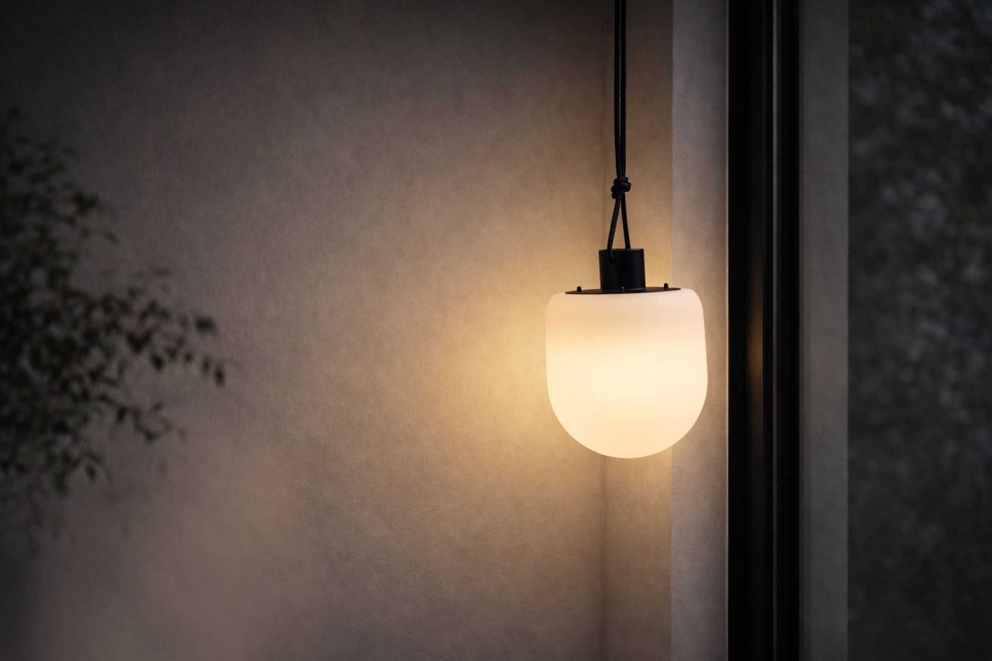 Venture Home Colie Pendant lampe ø16*21cm - Black/white /