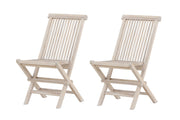Venture Home Kenya Spisebordsstol 2-Pack - Whitewash