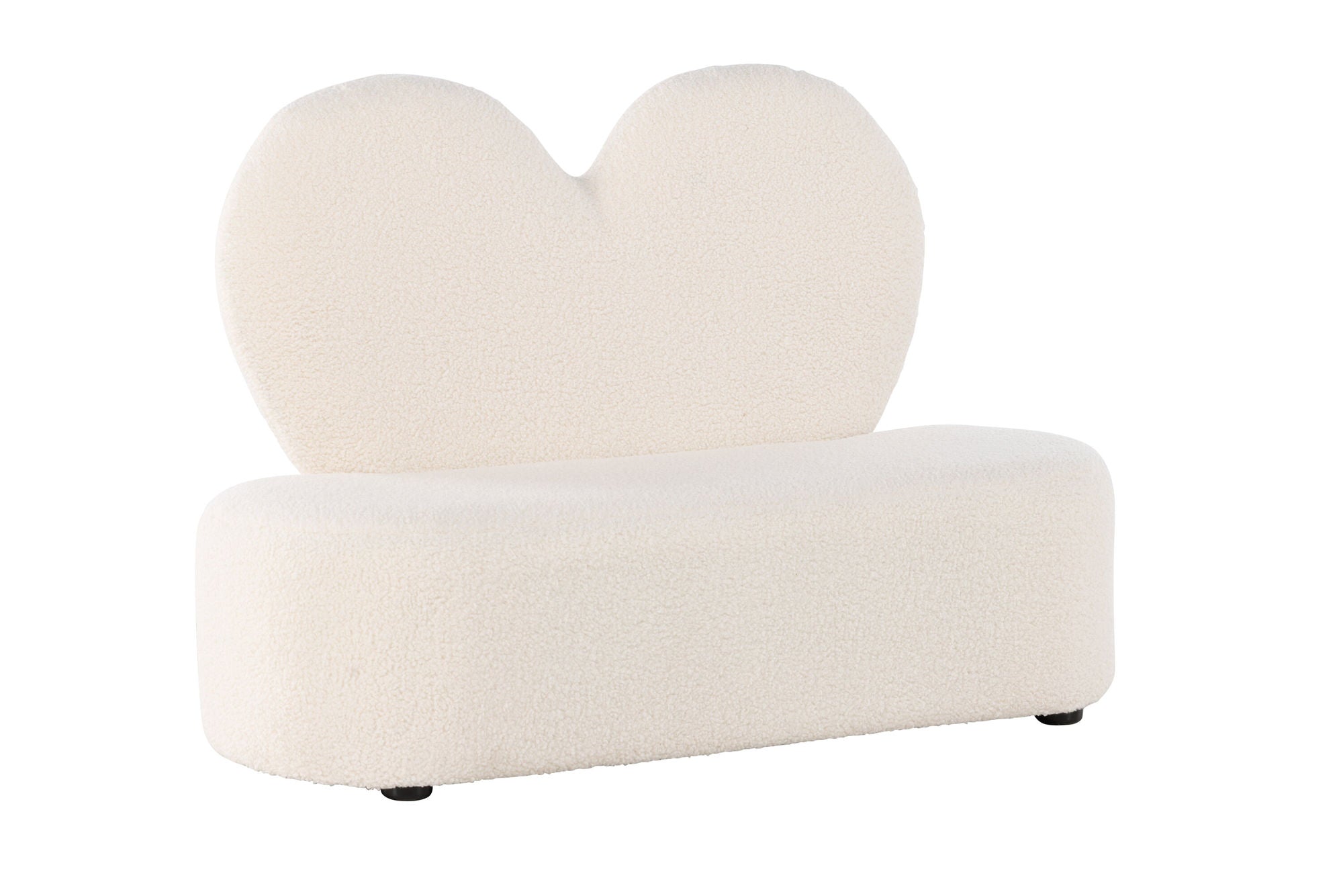 Venture Home Kids Flower Sofa - Beige / Teddy FSC 100%