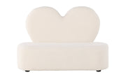 Venture Home Kids Flower Sofa - Beige / Teddy FSC 100%