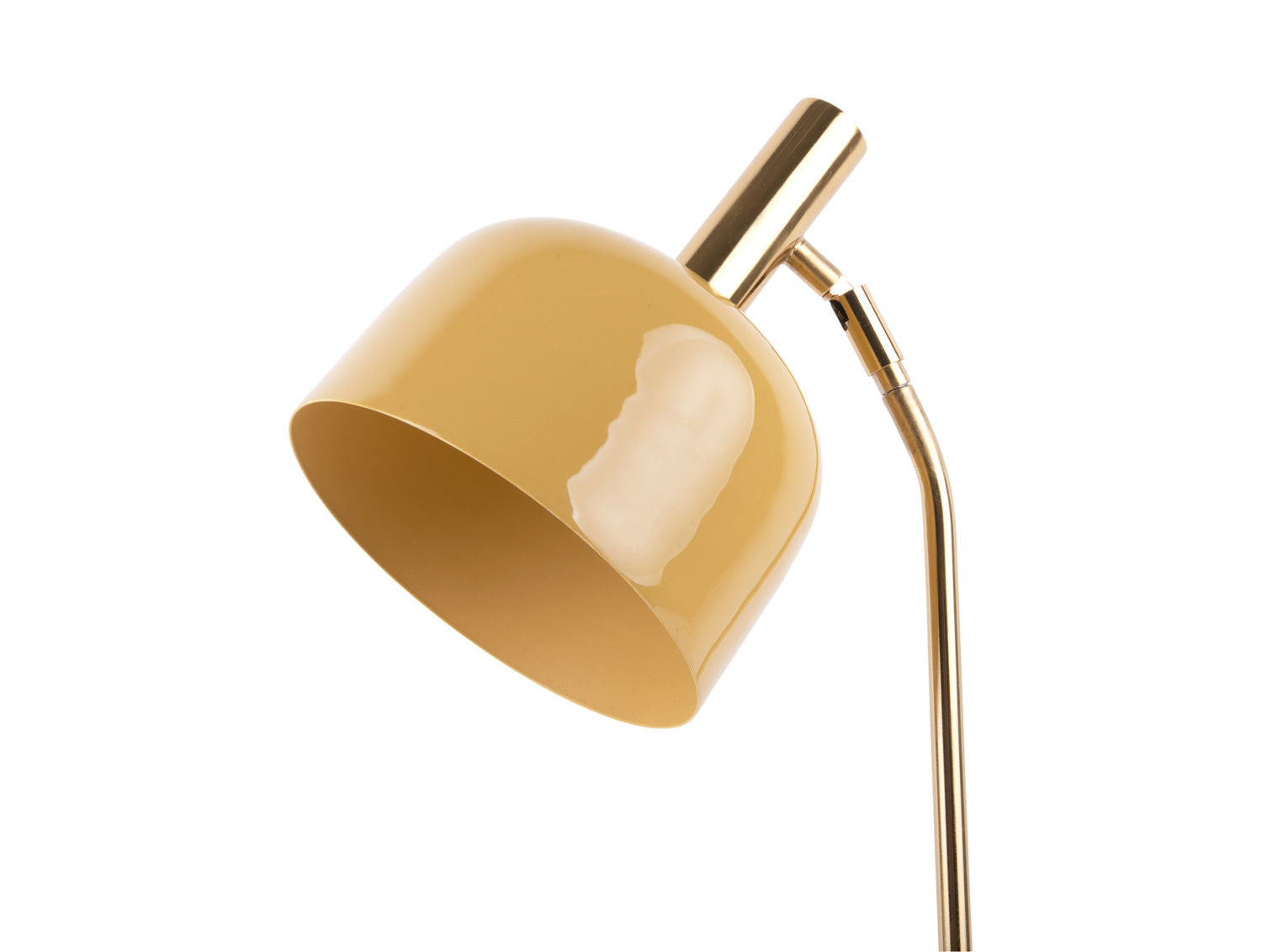 LEITMOTIV Table lamp Smart enamel honey yellow