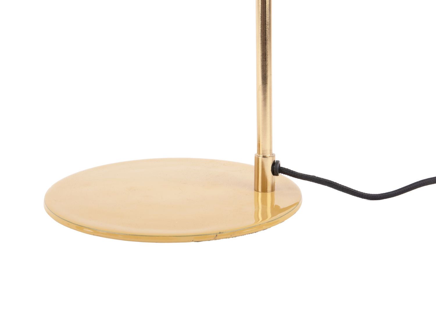 LEITMOTIV Table lamp Smart enamel honey yellow