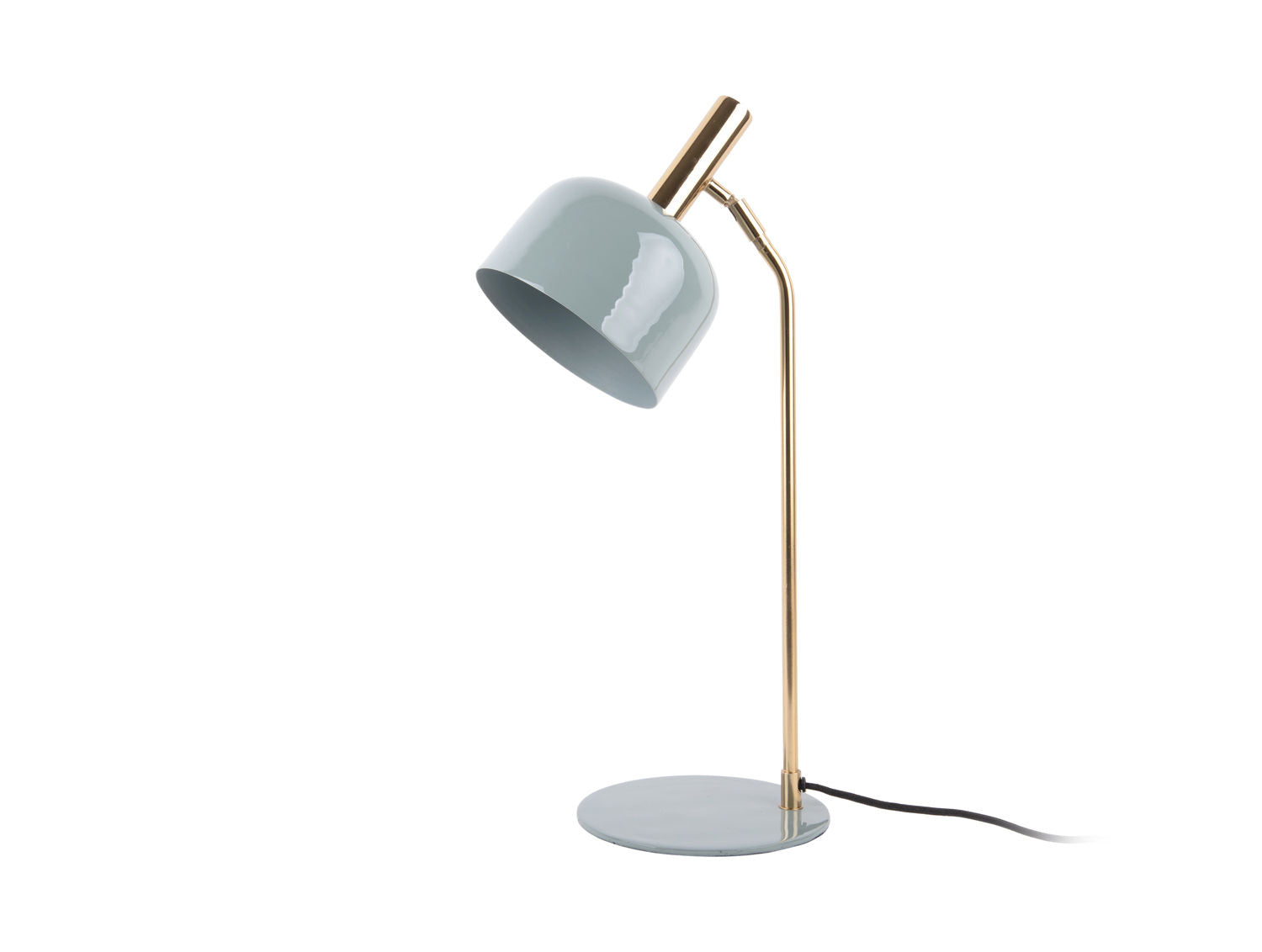LEITMOTIV Table lamp Smart enamel misty blue