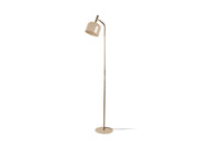 LEITMOTIV Floor lamp Smart enamel soft brown