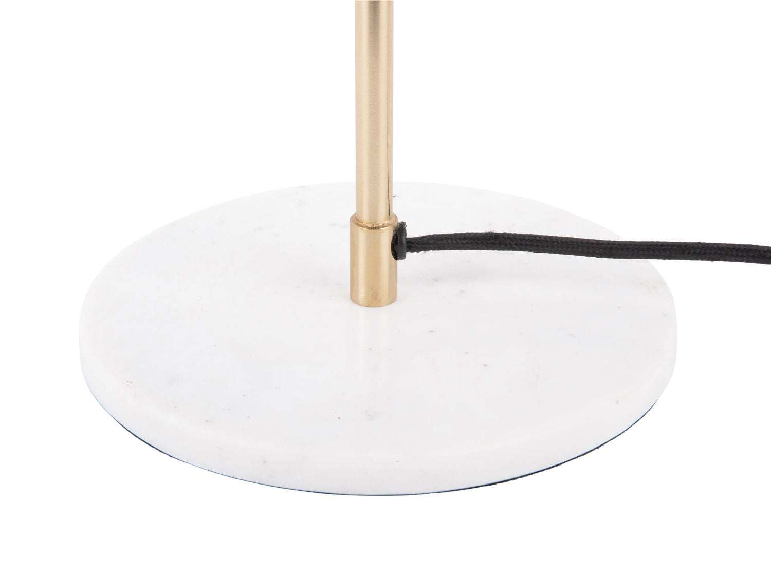 LEITMOTIV Table lamp Waved Dome enamel black