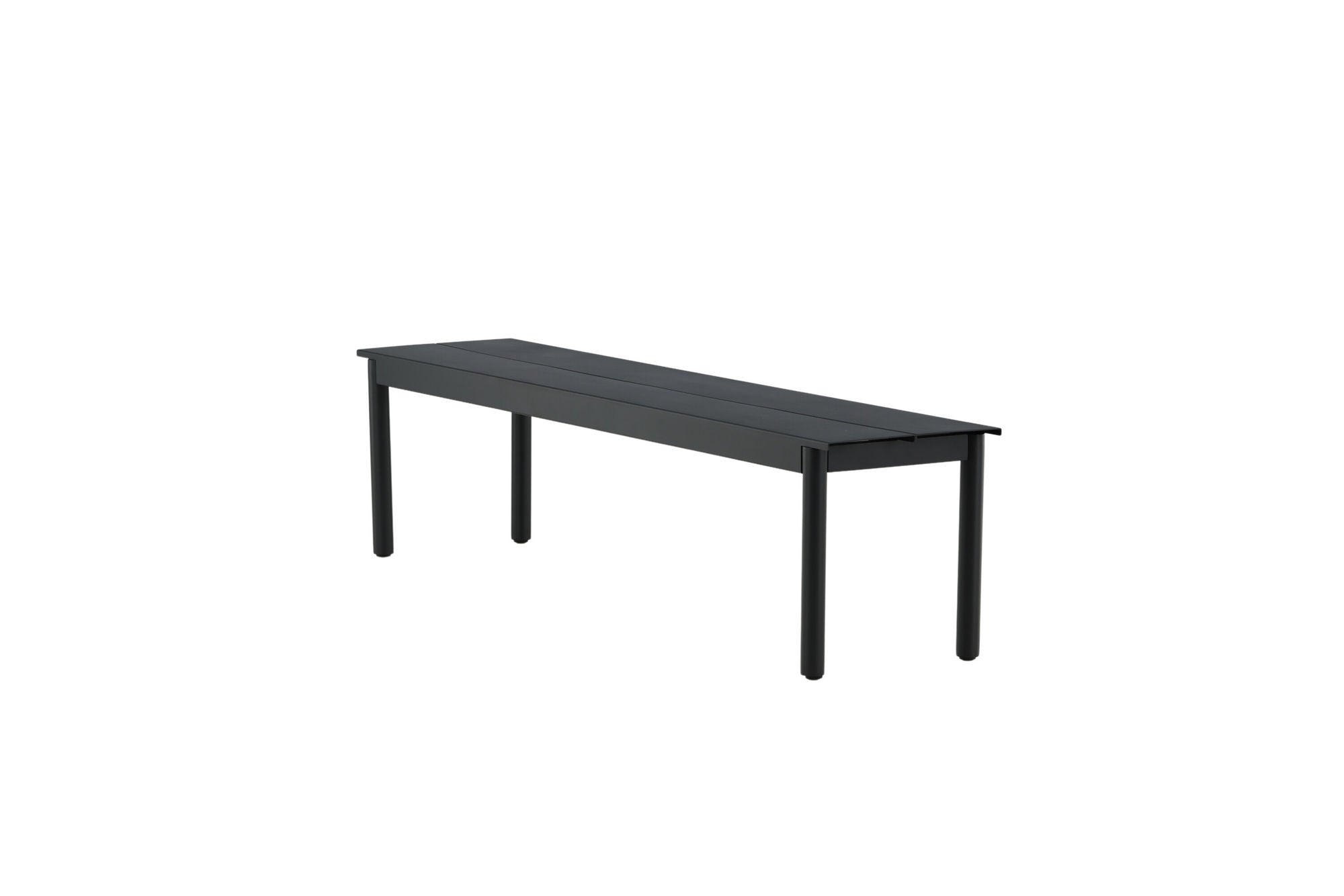 Venture Home Modena - bænk- Black - Aluminium - 180cm
