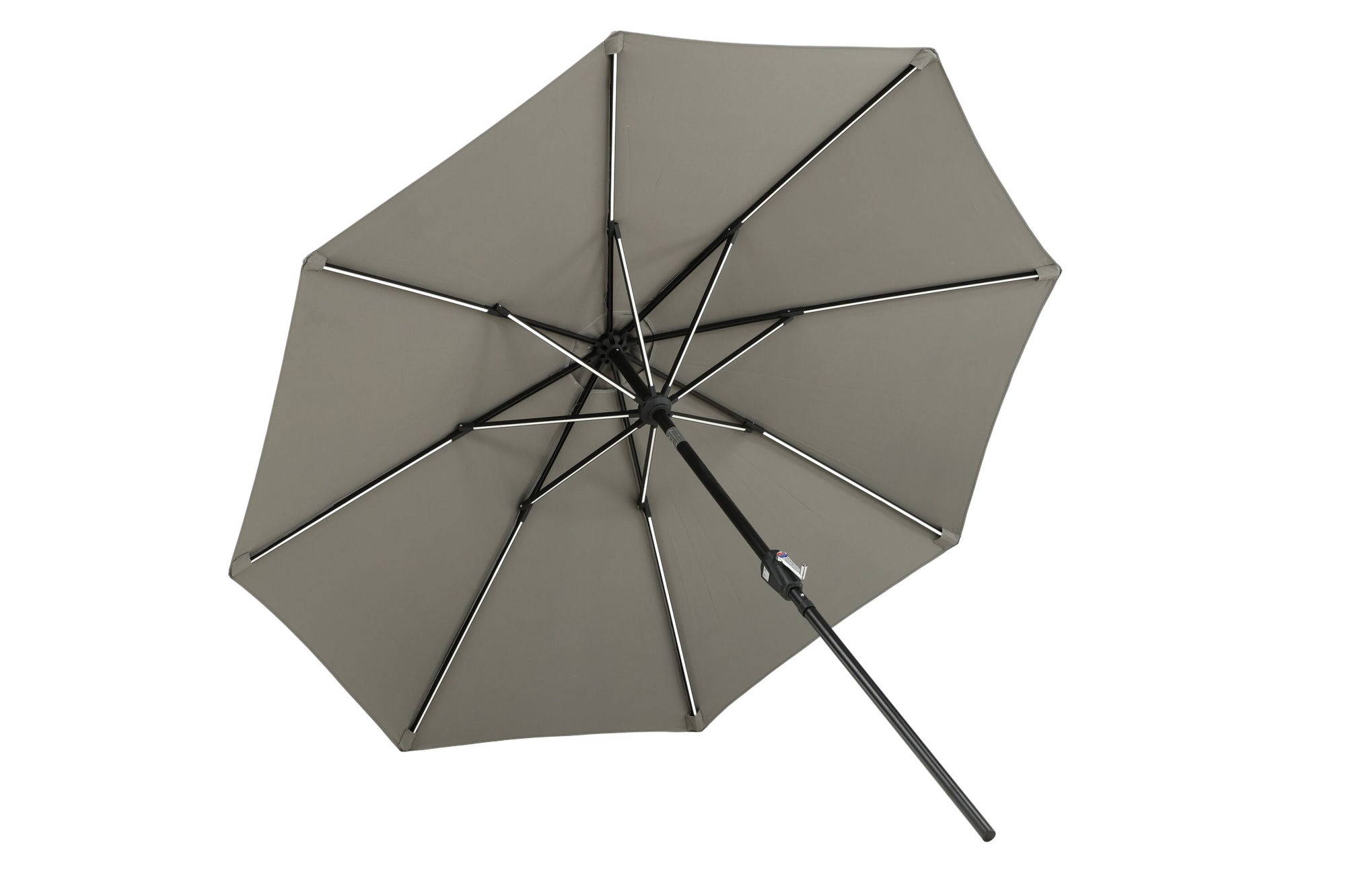 Venture Home Sabal - Umbrella with LED- Grey - - 270cm