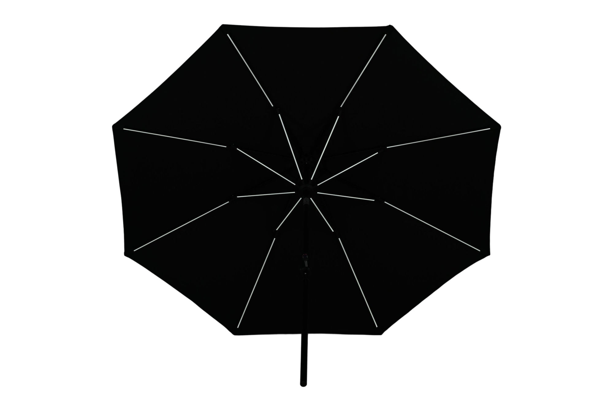 Venture Home Sabal - Umbrella with LED- Black - - 270cm