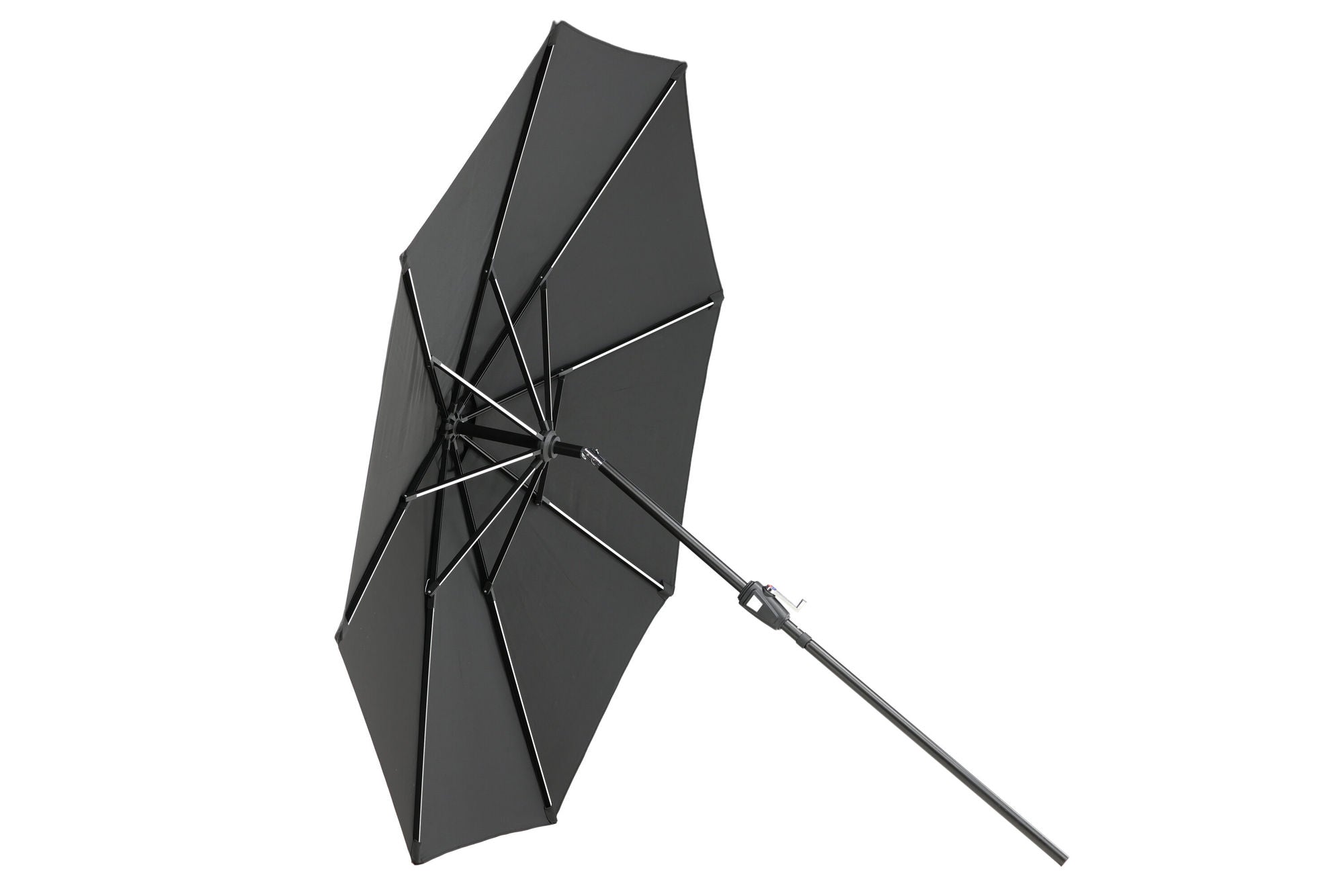 Venture Home Sabal - Umbrella with LED- Black - - 270cm