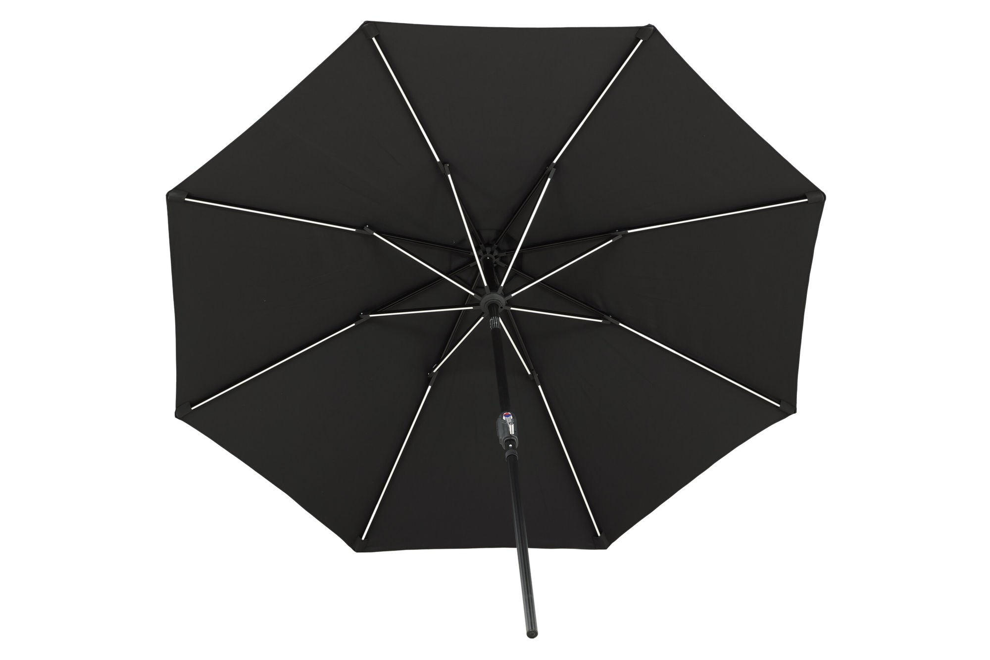 Venture Home Sabal - Umbrella with LED- Black - - 270cm