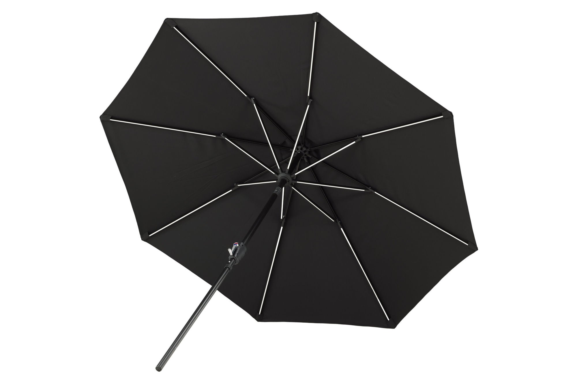 Venture Home Sabal - Umbrella with LED- Black - - 270cm