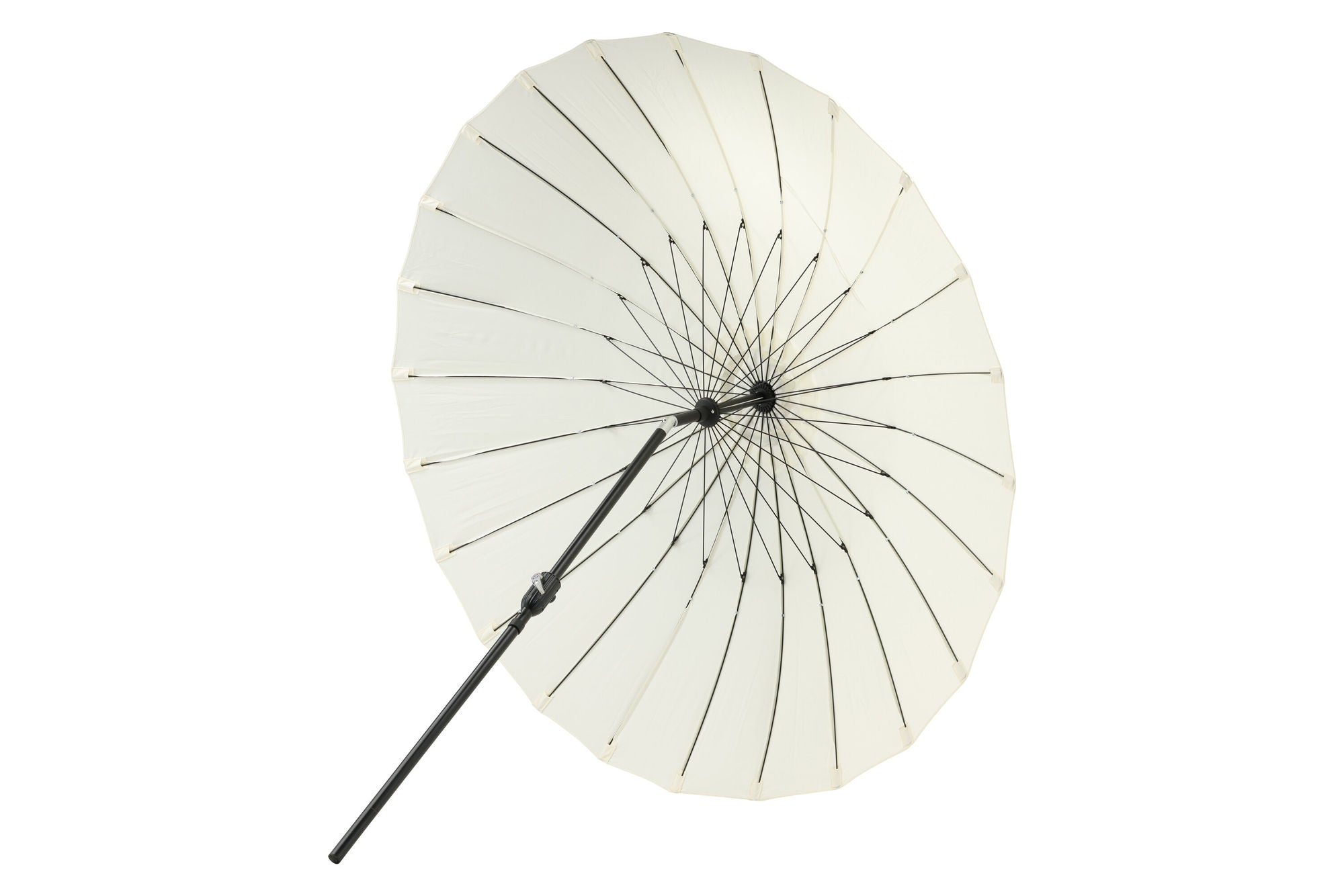 Venture Home Palmetto - Umbrella w. tilt- White - - 270cm