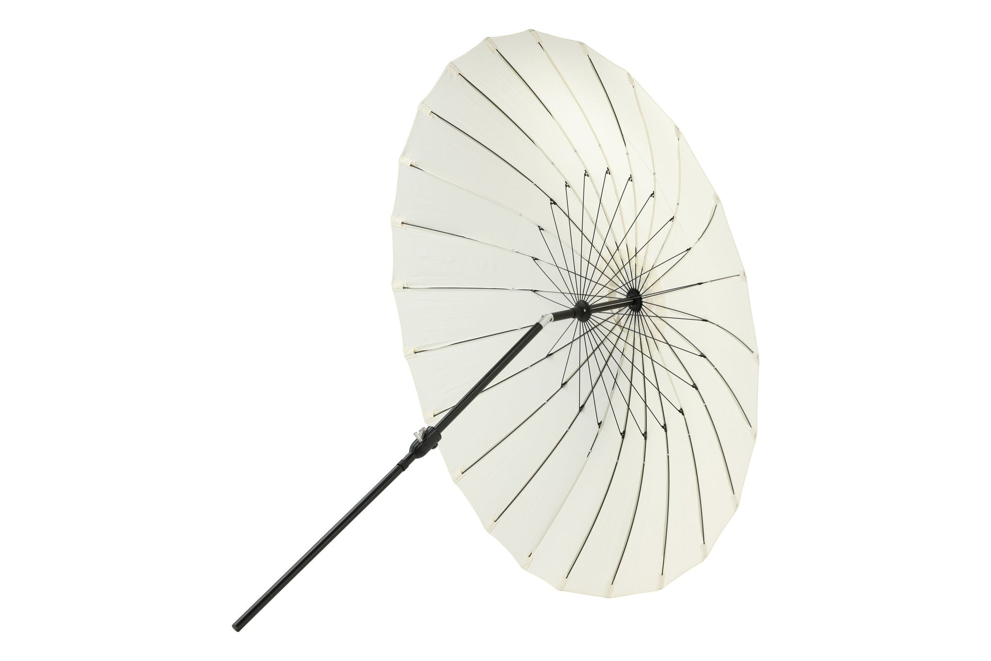 Venture Home Palmetto - Umbrella w. tilt- White - - 270cm
