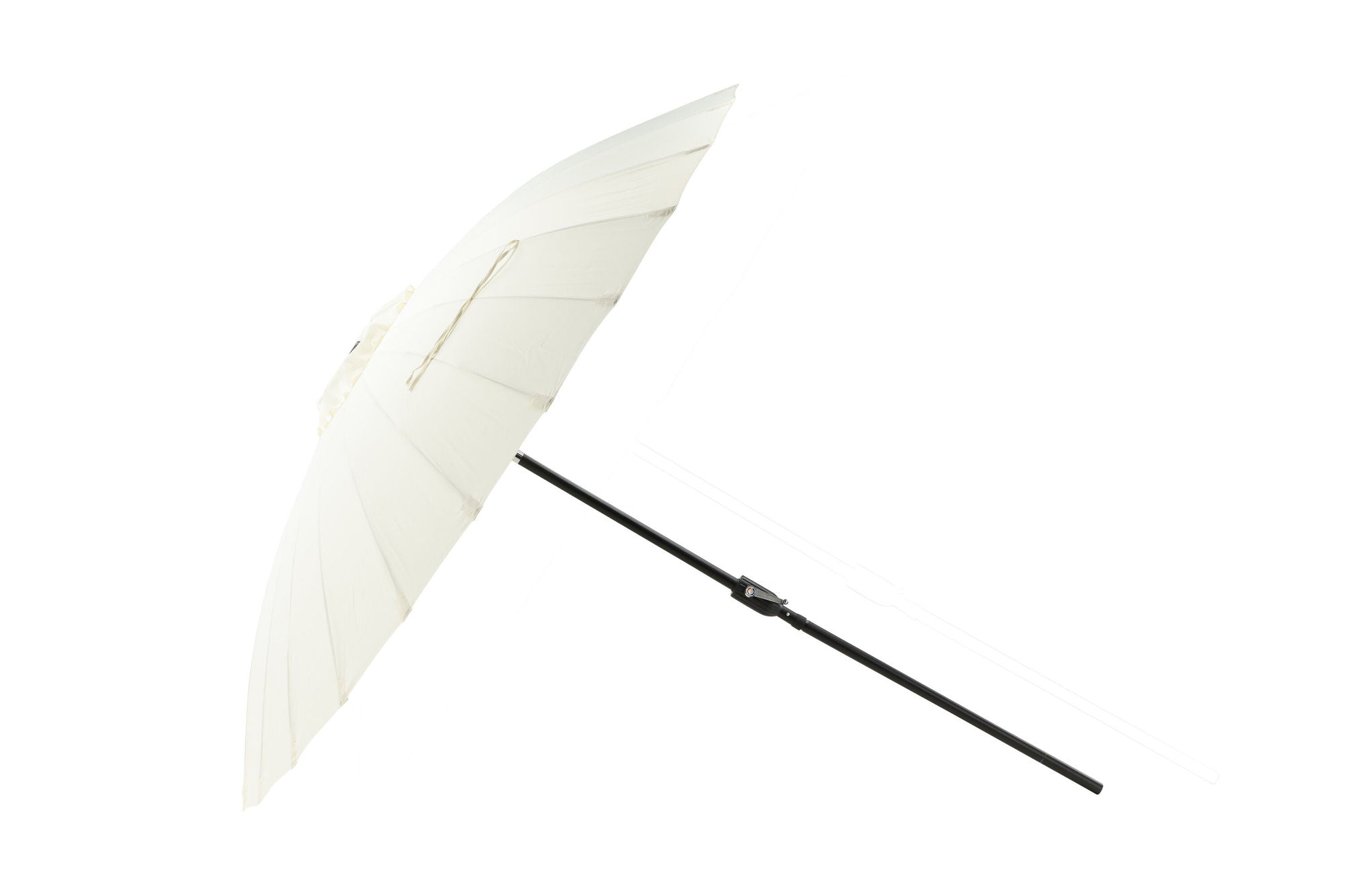 Venture Home Palmetto - Umbrella w. tilt- White - - 270cm