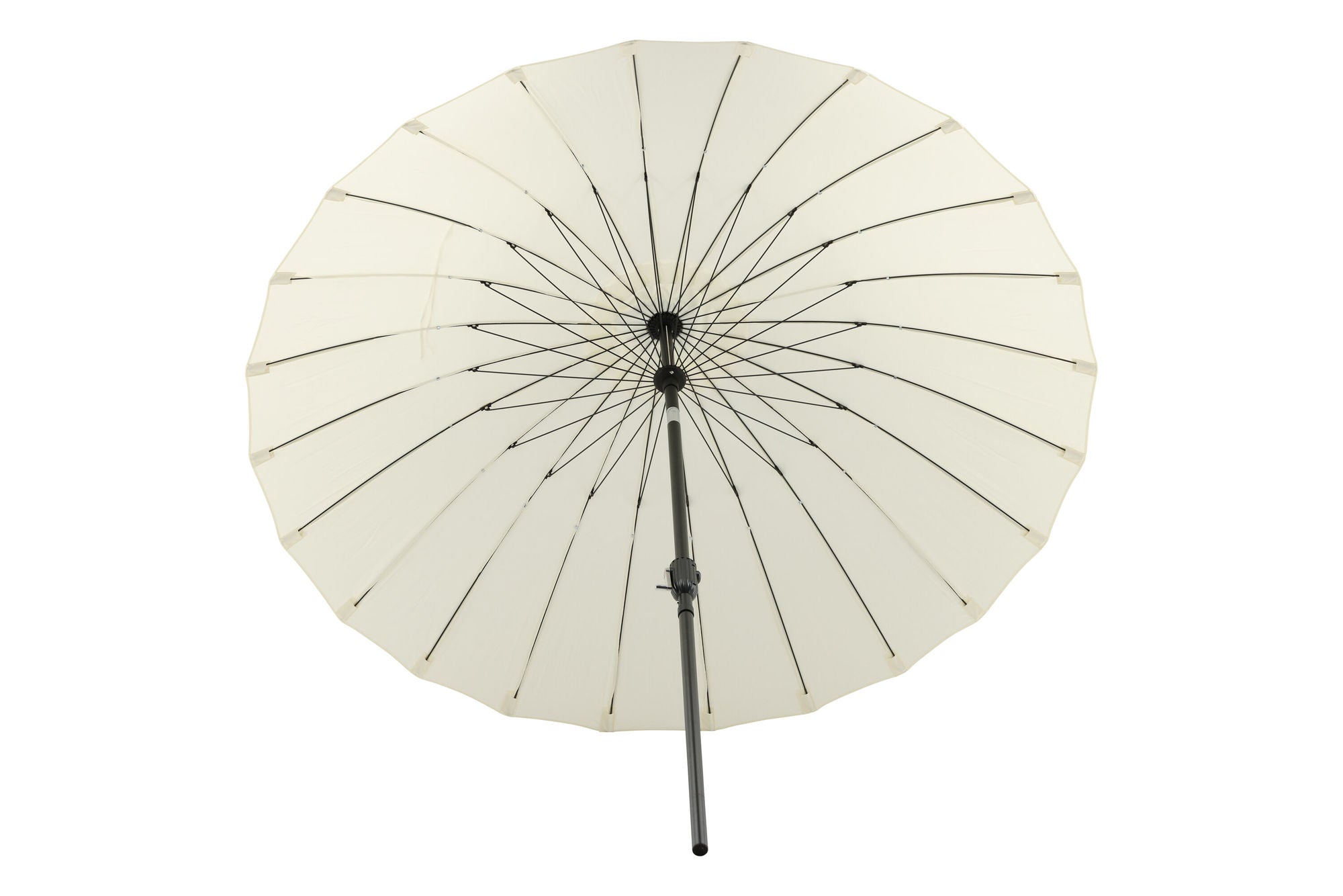 Venture Home Palmetto - Umbrella w. tilt- White - - 270cm