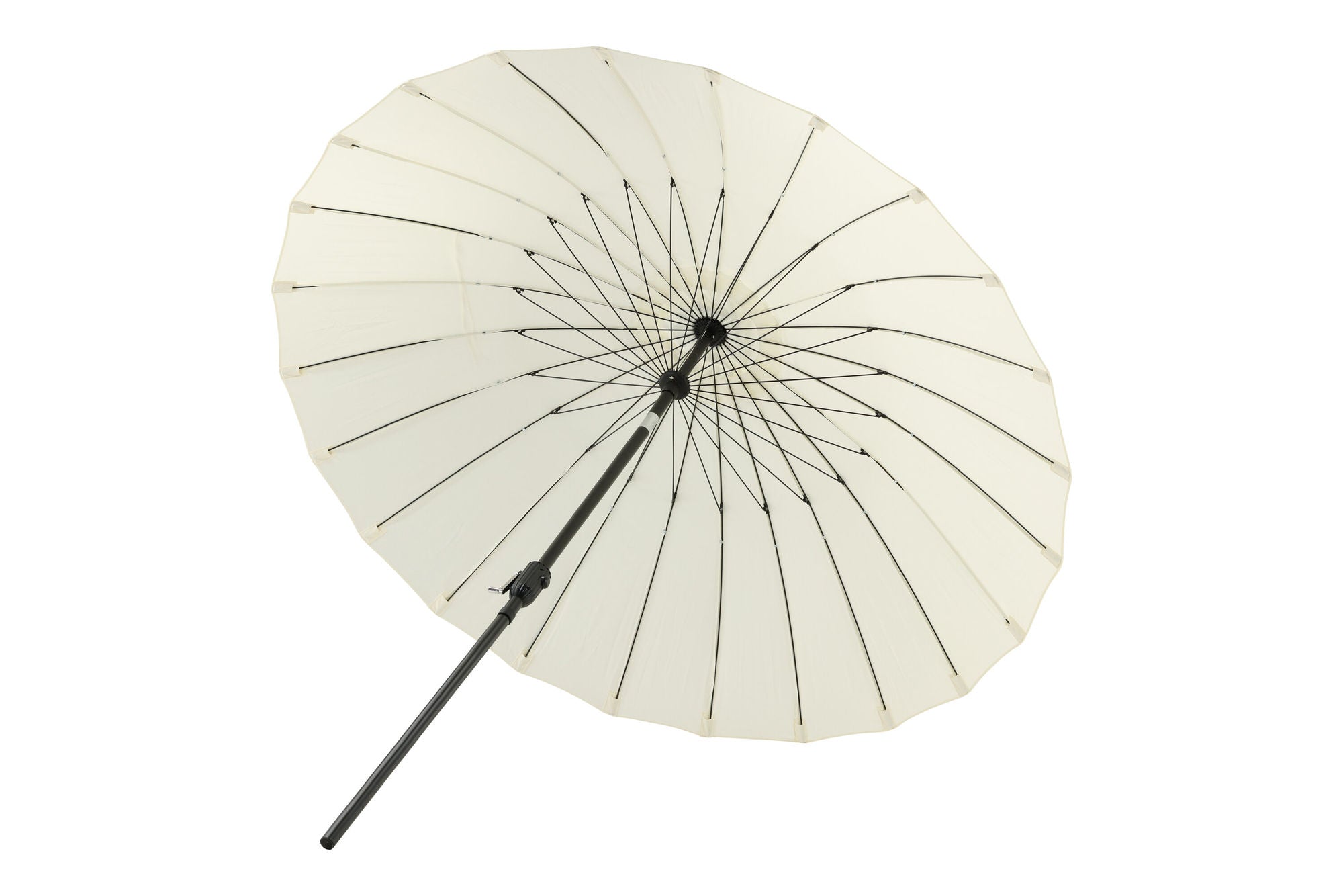 Venture Home Palmetto - Umbrella w. tilt- White - - 270cm