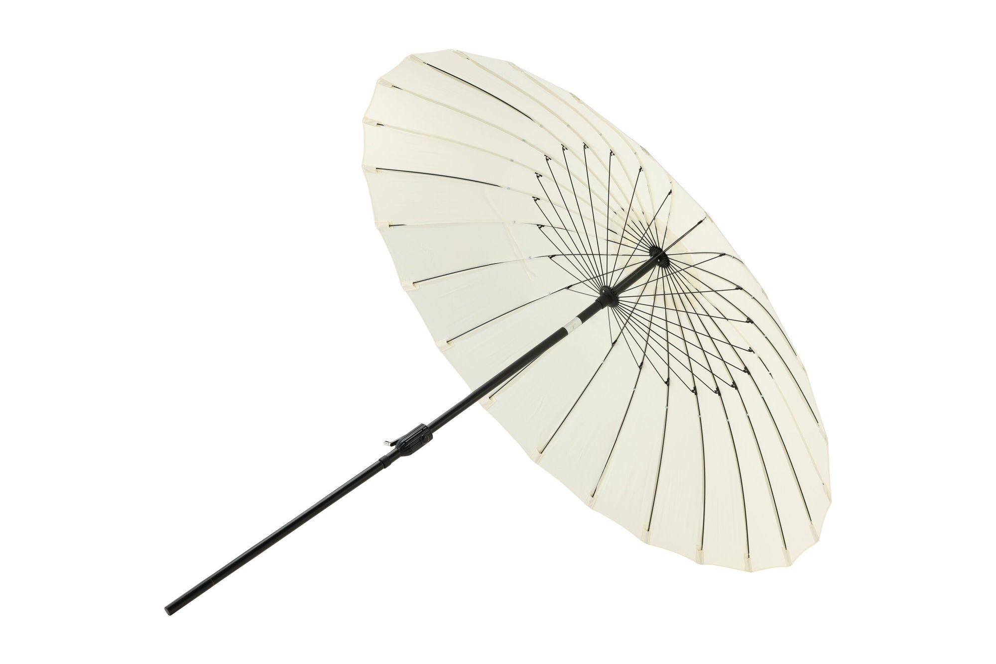 Venture Home Palmetto - Umbrella w. tilt- White - - 270cm