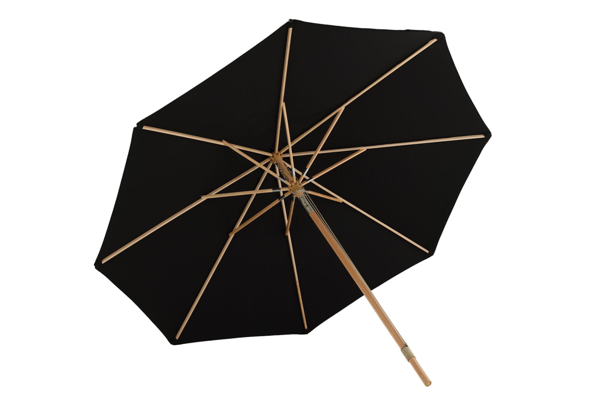 Venture Home Nypo - Umbrella w. tilt- Black - - 330cm