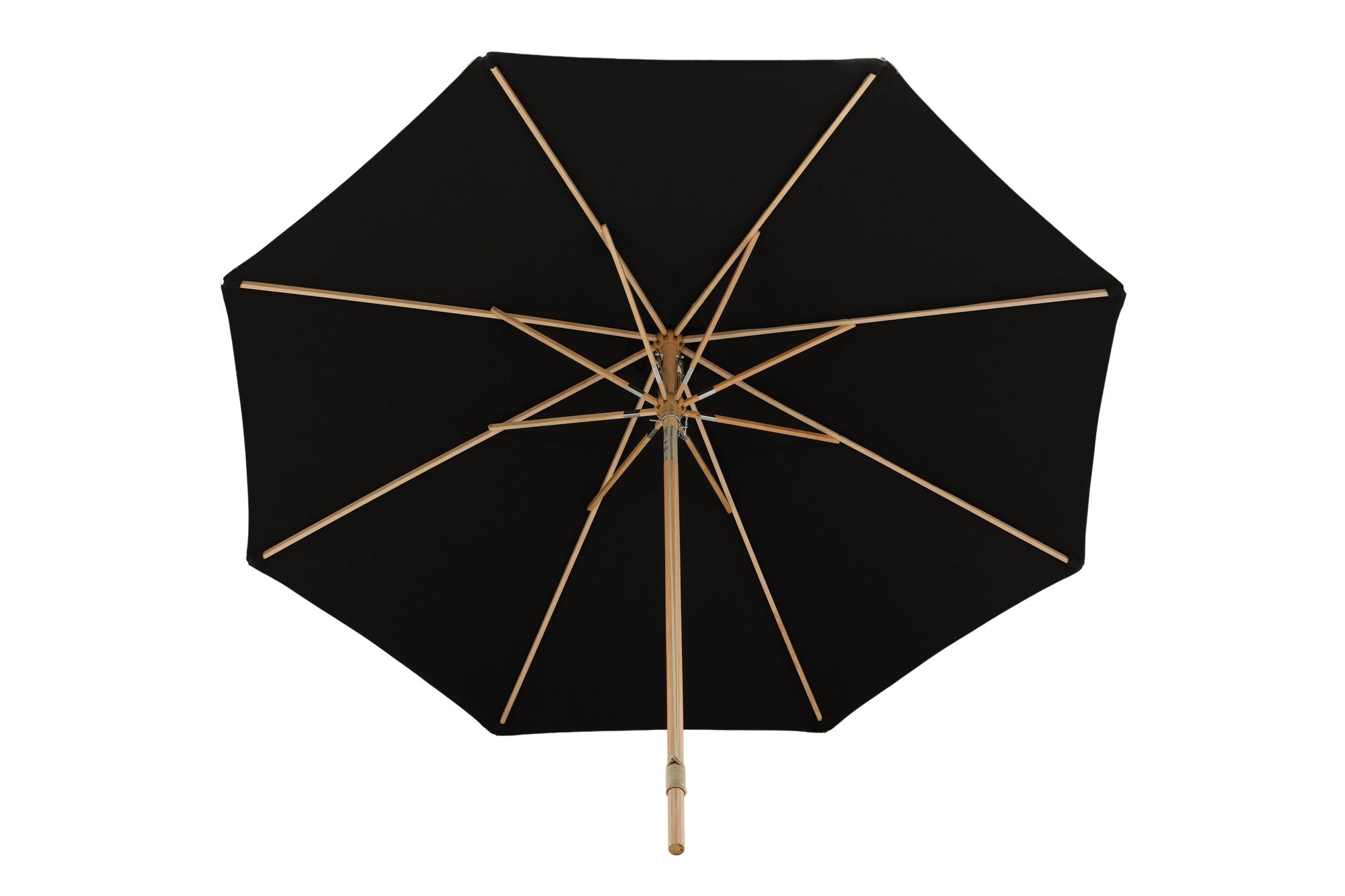 Venture Home Nypo - Umbrella w. tilt- Black - - 330cm