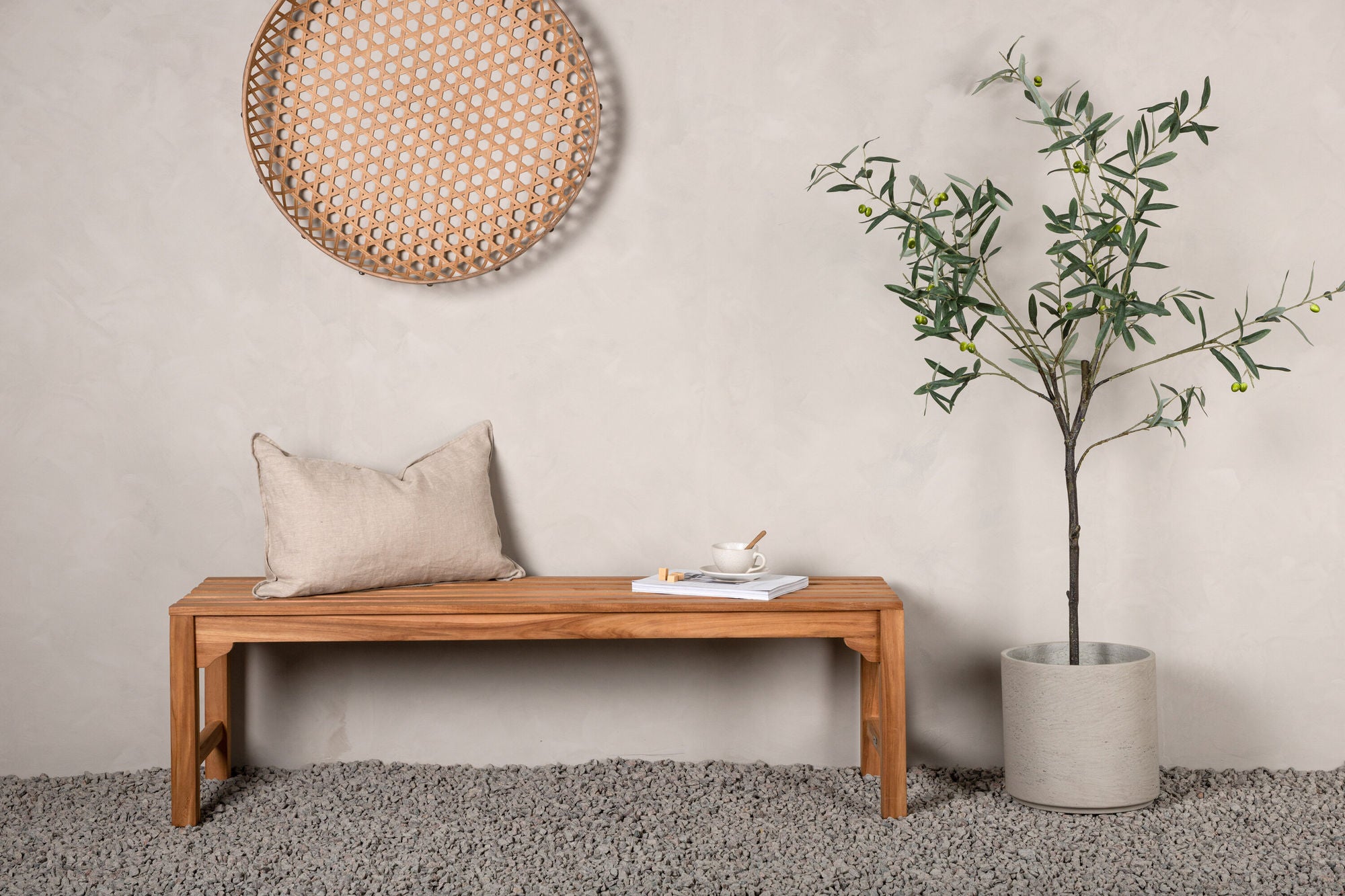 Venture Home Kenya bænk W/O Back 45*150*H40 - Teak