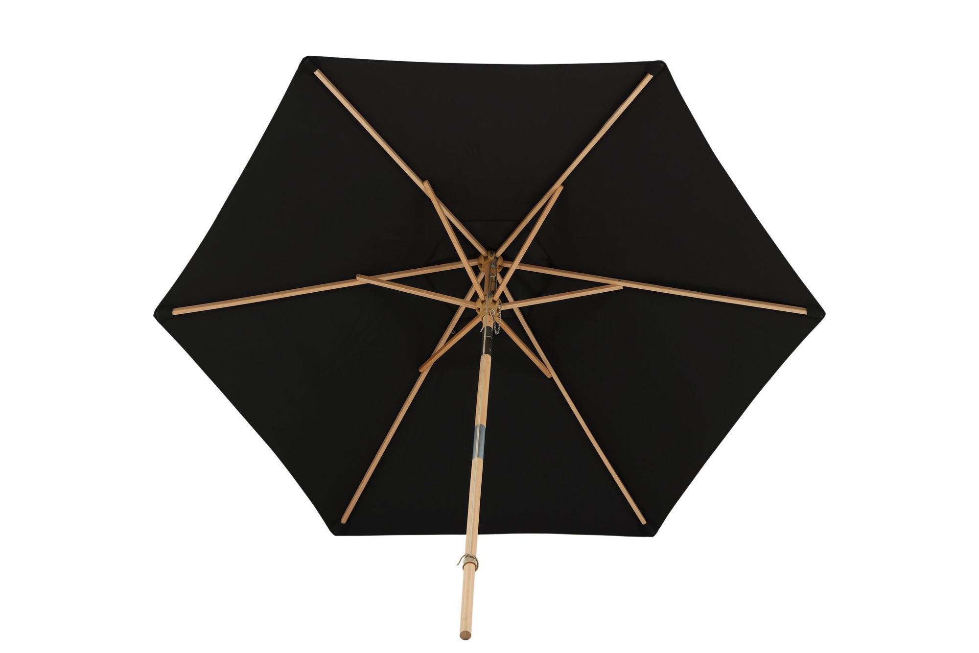 Venture Home Corypho - Umbrella w. tilt- Black - - 250cm
