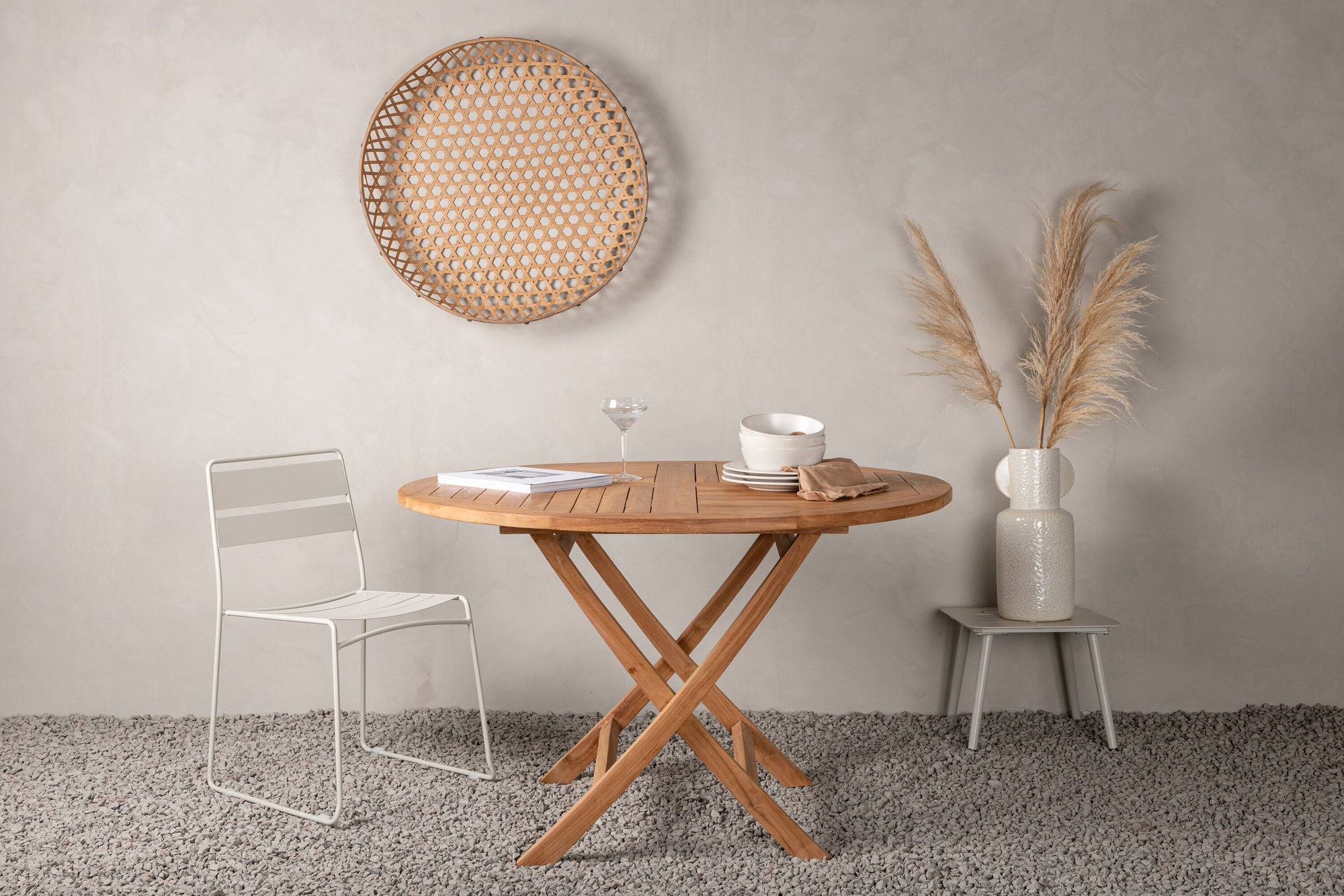 Venture Home Kenya rund spisebord ø120cm - Teak