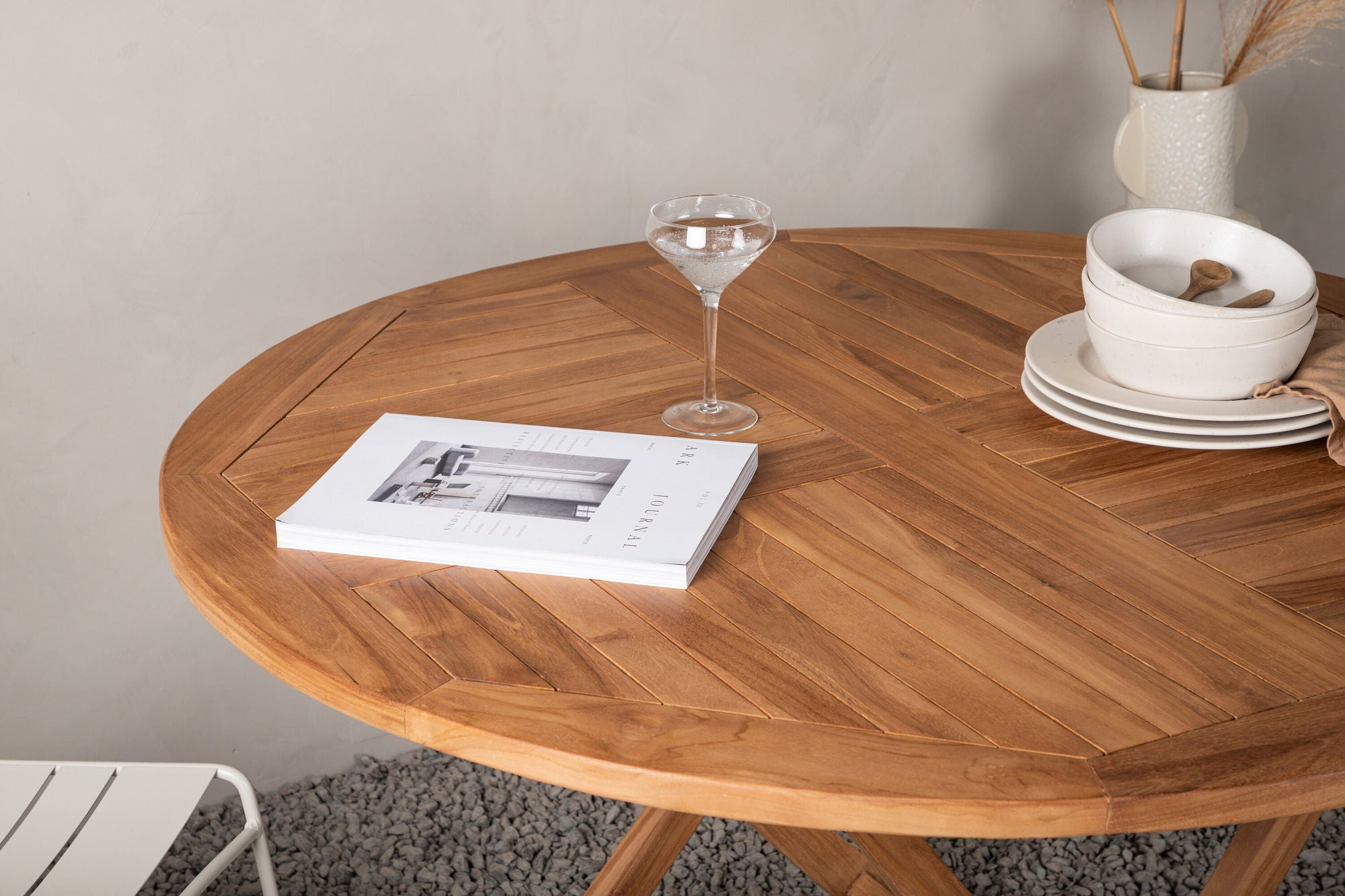 Venture Home Kenya rund spisebord ø120cm - Teak