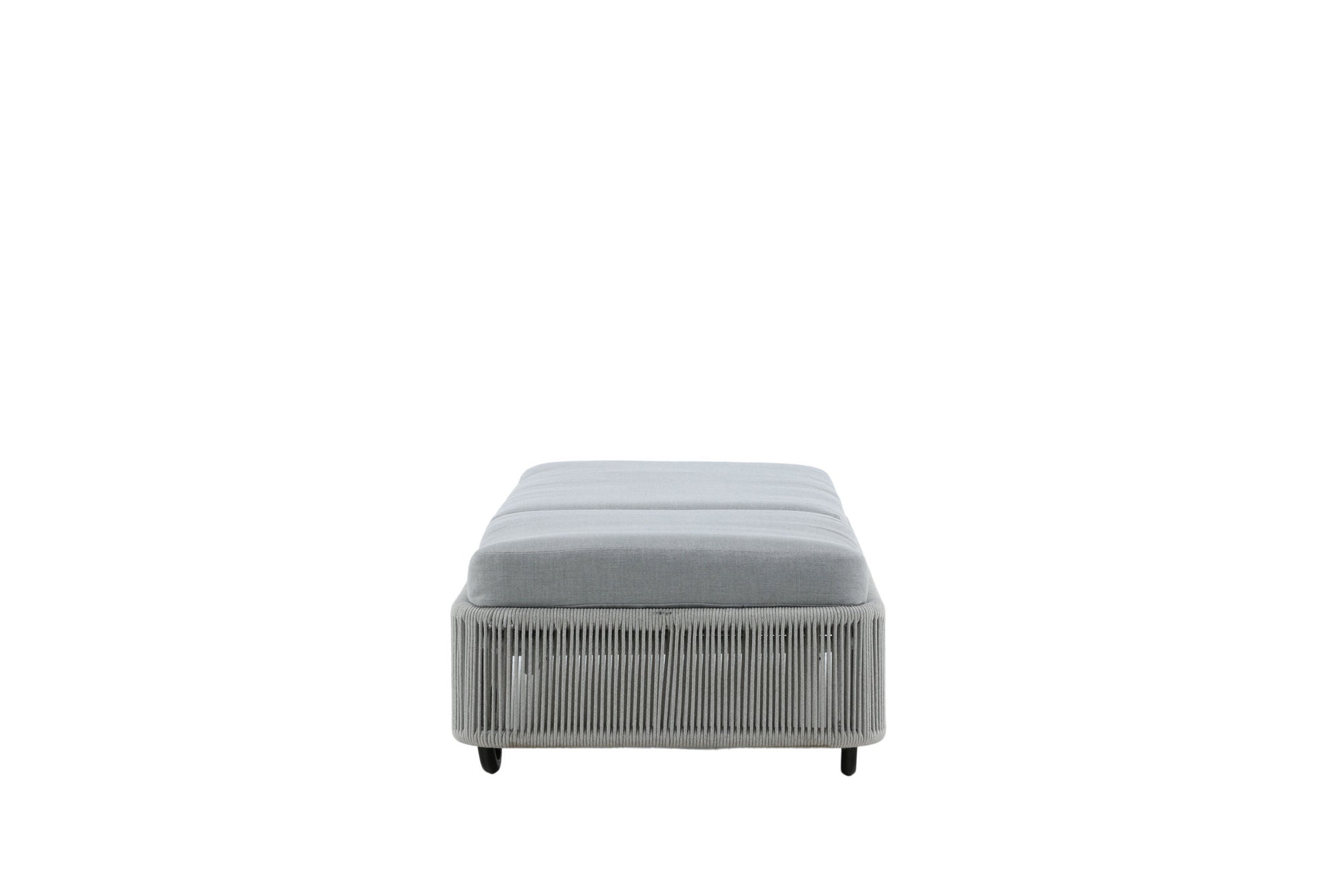 Venture Home Virya - Sun Lounge inc. Cushion- White / Grey - Rope -