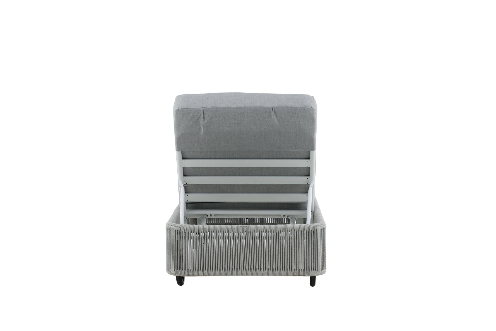 Venture Home Virya - Sun Lounge inc. Cushion- White / Grey - Rope -