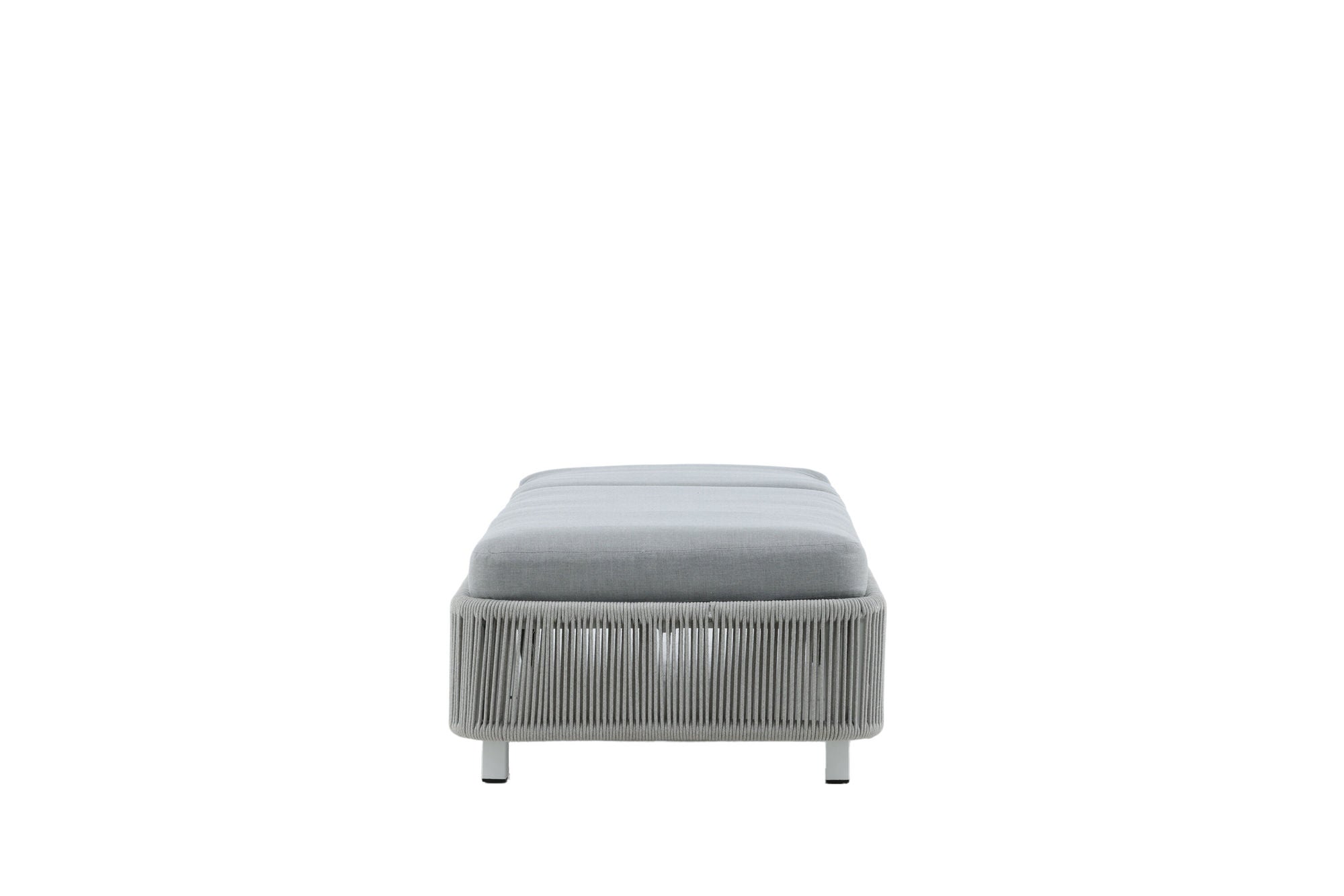 Venture Home Virya - Sun Lounge inc. Cushion- White / Grey - Rope -