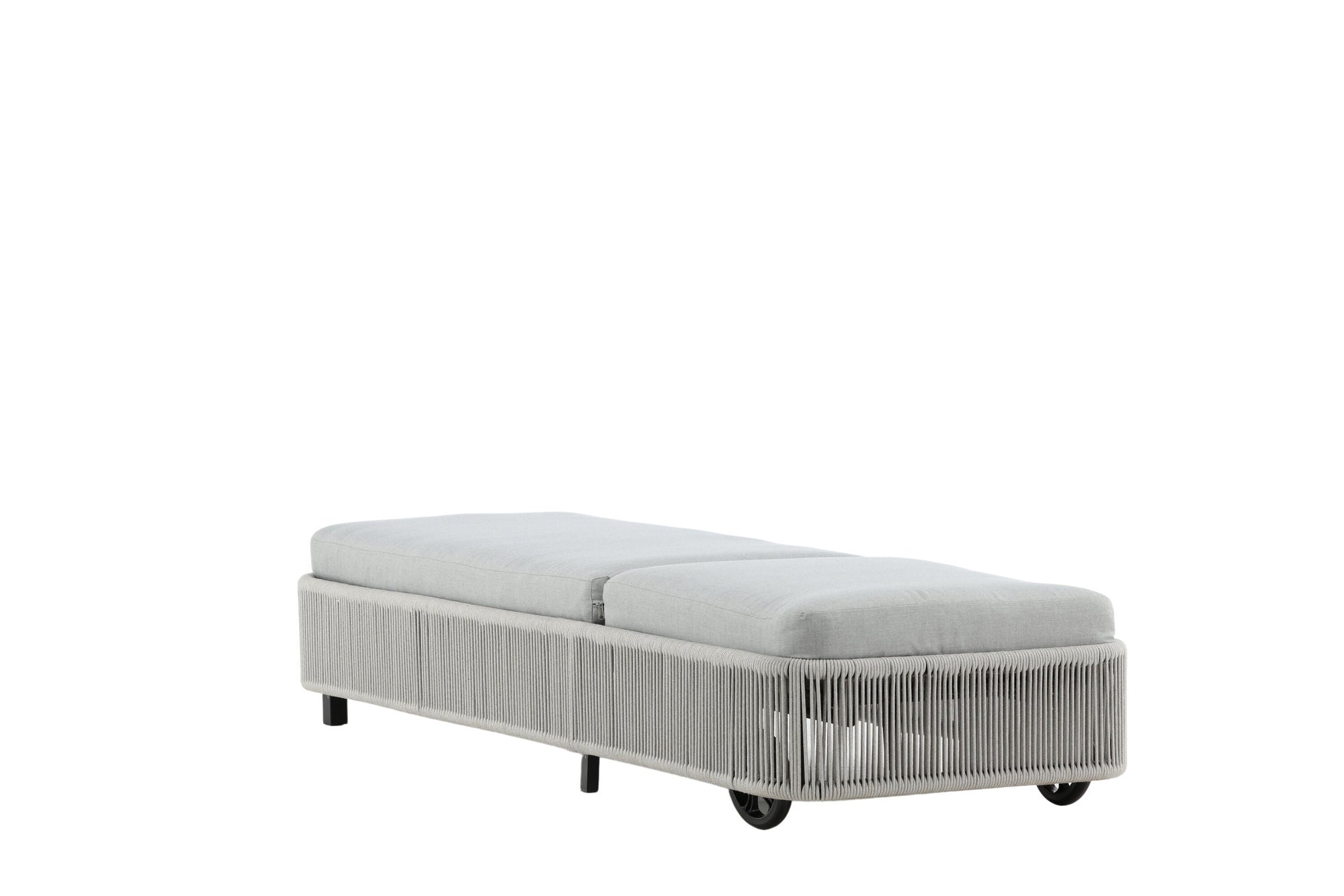 Venture Home Virya - Sun Lounge inc. Cushion- Black / Grey - Rope -