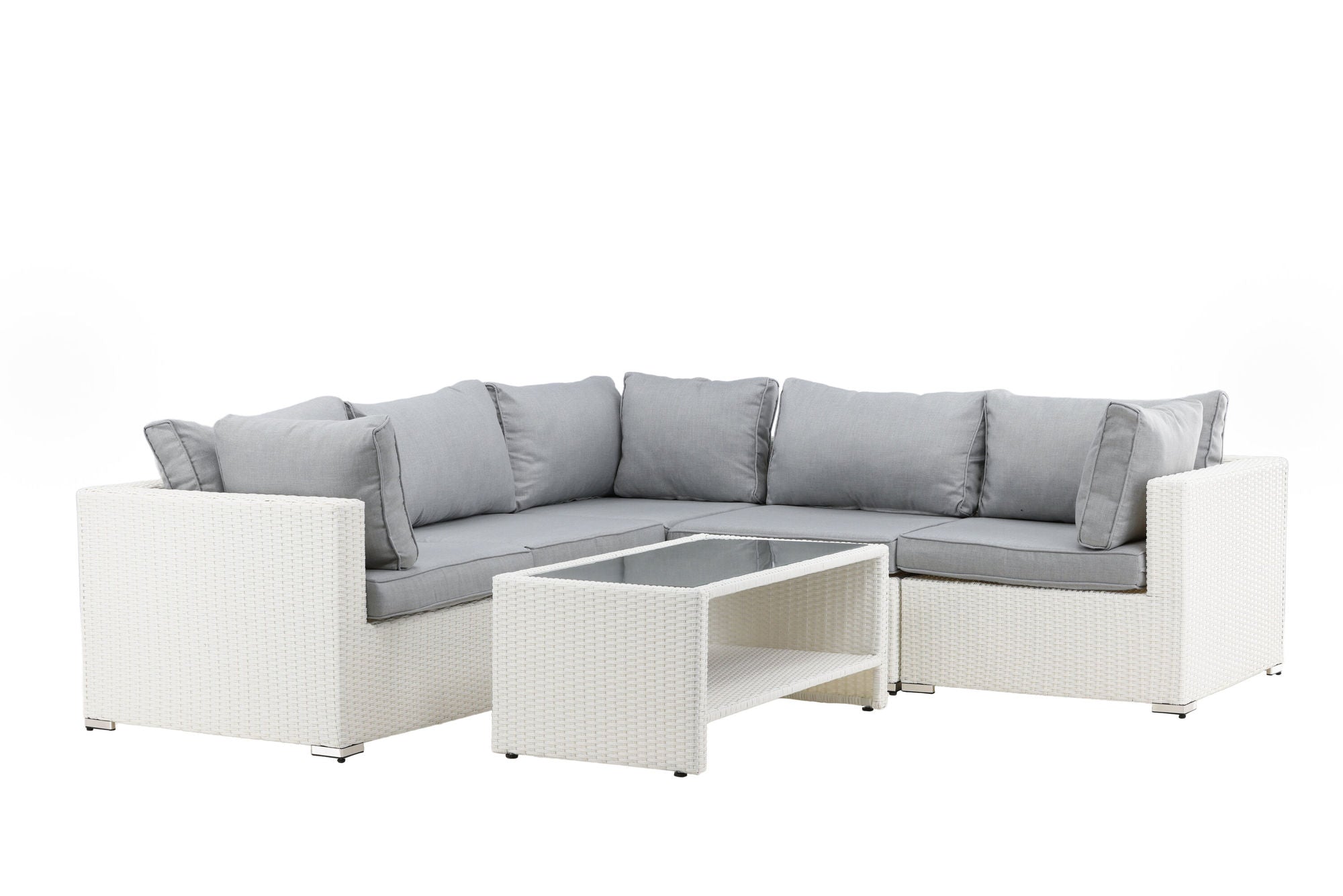 Venture Home Amazon Module Sofa set 3+2+1 - White/Grey