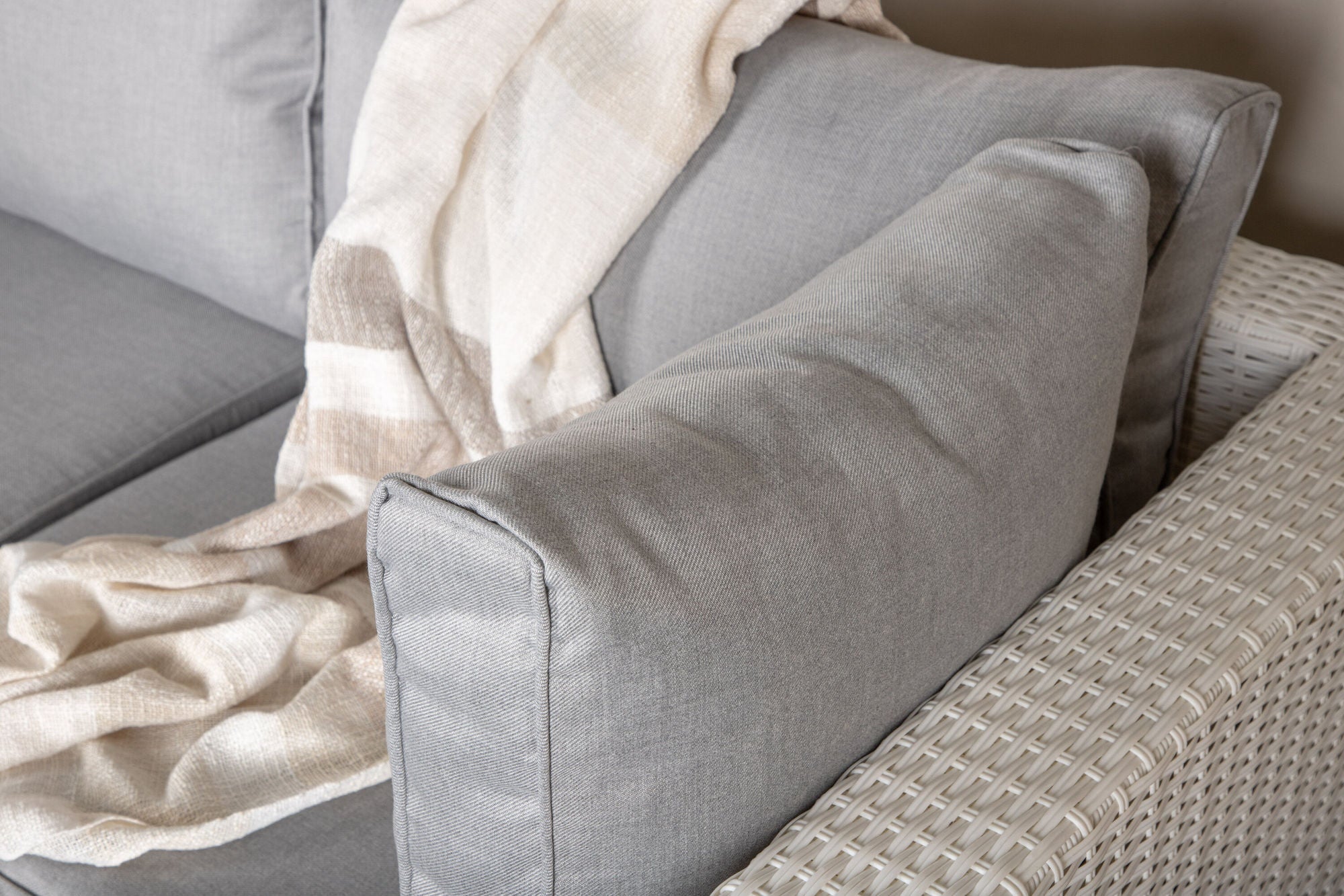 Venture Home Amazon Module Sofa set 3+2+1 - White/Grey
